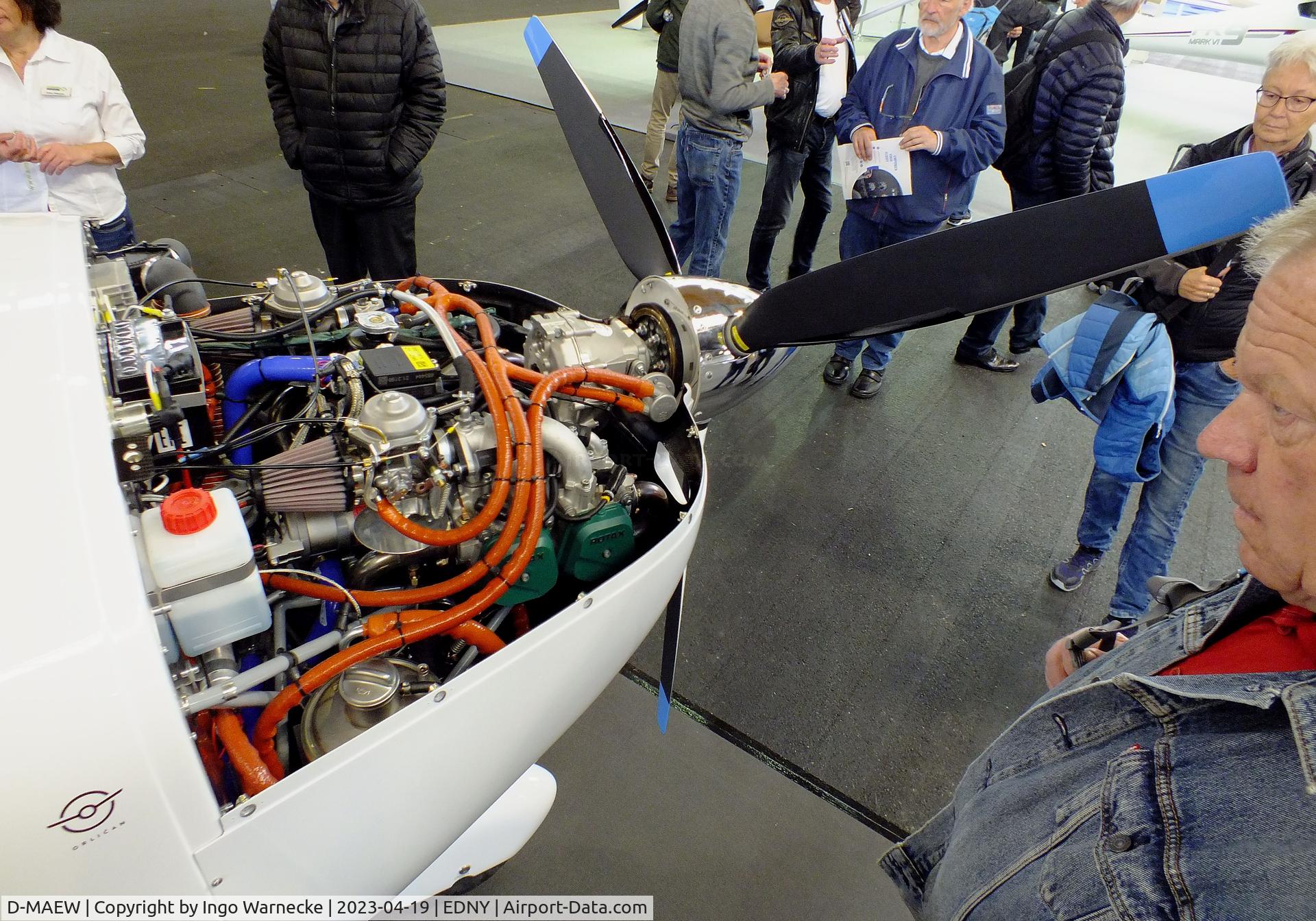 D-MAEW, Orlican M-8 Eagle C/N not found_D-MAEW, Orlican M-8 Eagle at the AERO 2023, Friedrichshafen