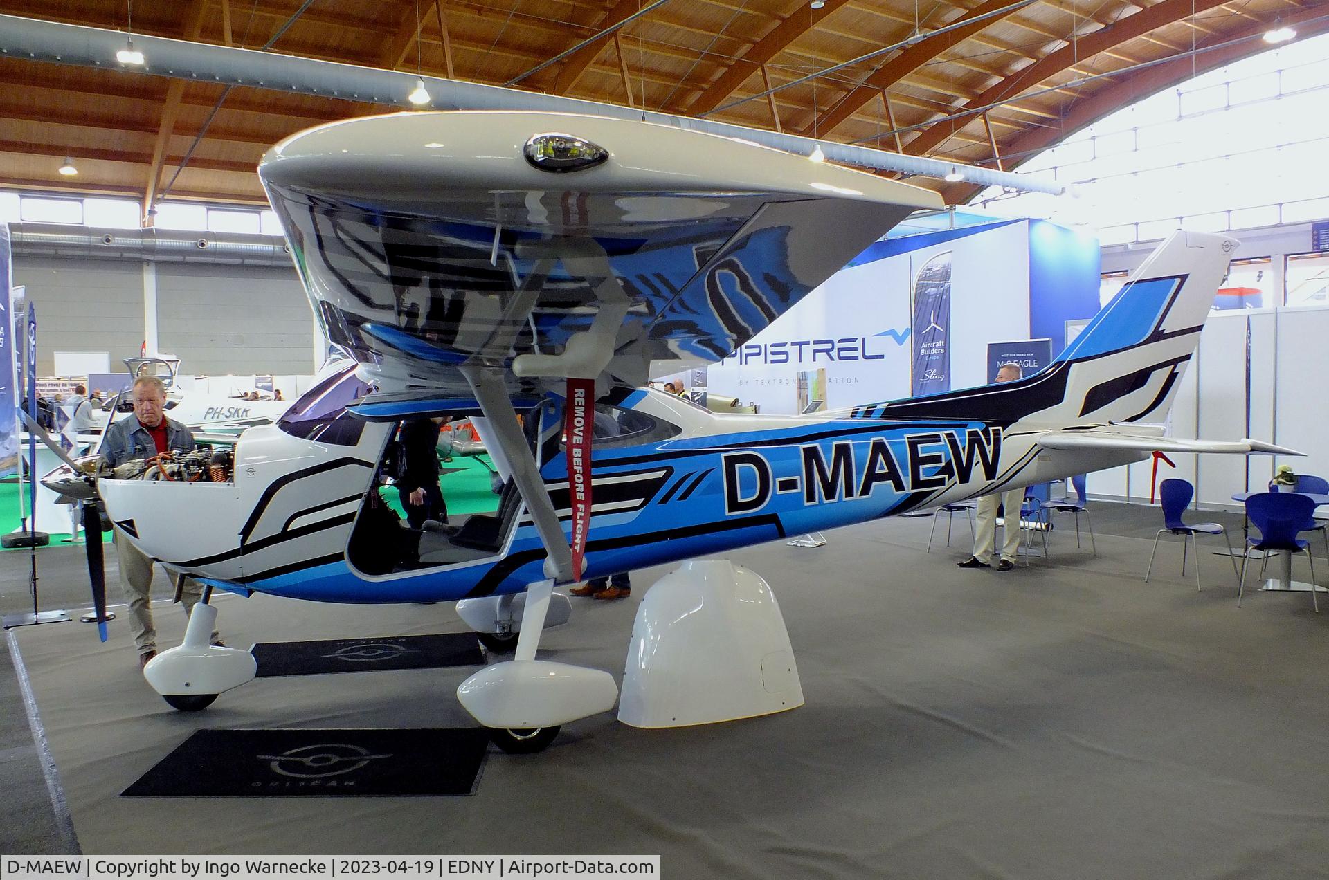 D-MAEW, Orlican M-8 Eagle C/N not found_D-MAEW, Orlican M-8 Eagle at the AERO 2023, Friedrichshafen