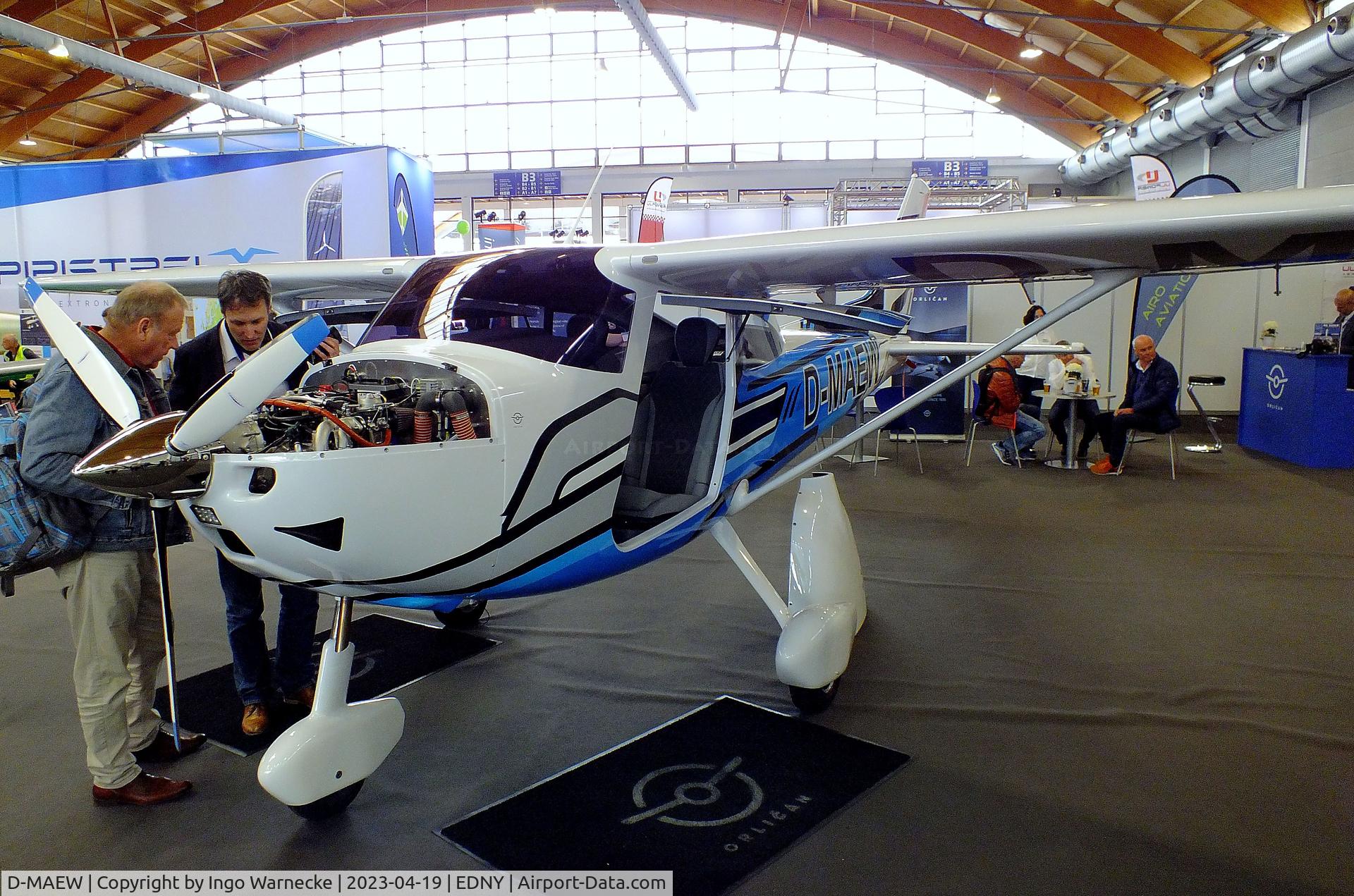 D-MAEW, Orlican M-8 Eagle C/N not found_D-MAEW, Orlican M-8 Eagle at the AERO 2023, Friedrichshafen