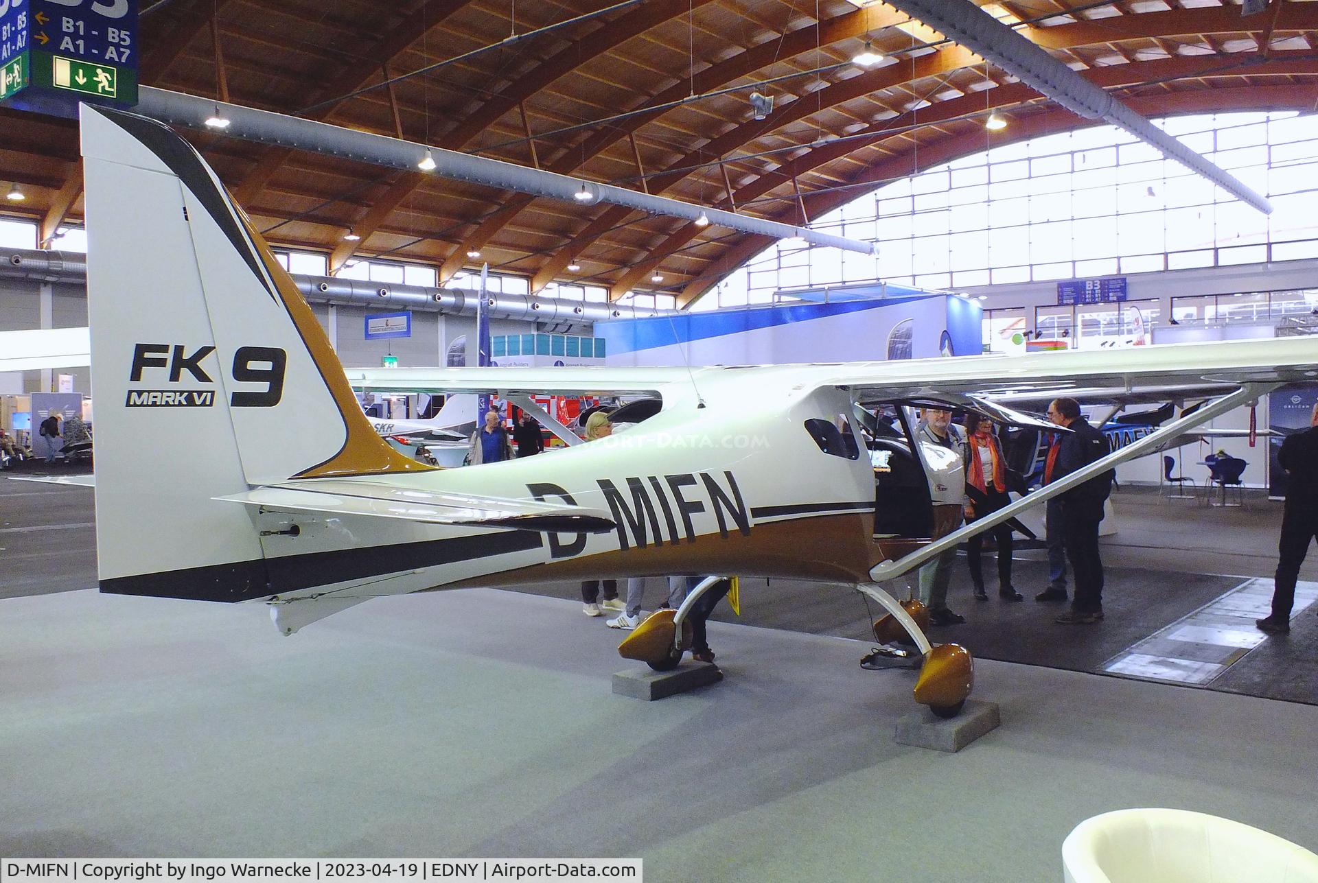 D-MIFN, B & F Technik FK-9 Mark VI C/N not found_D-MIFN, B & F Technik FK-9 Mk VI at the AERO 2023, Friedrichshafen