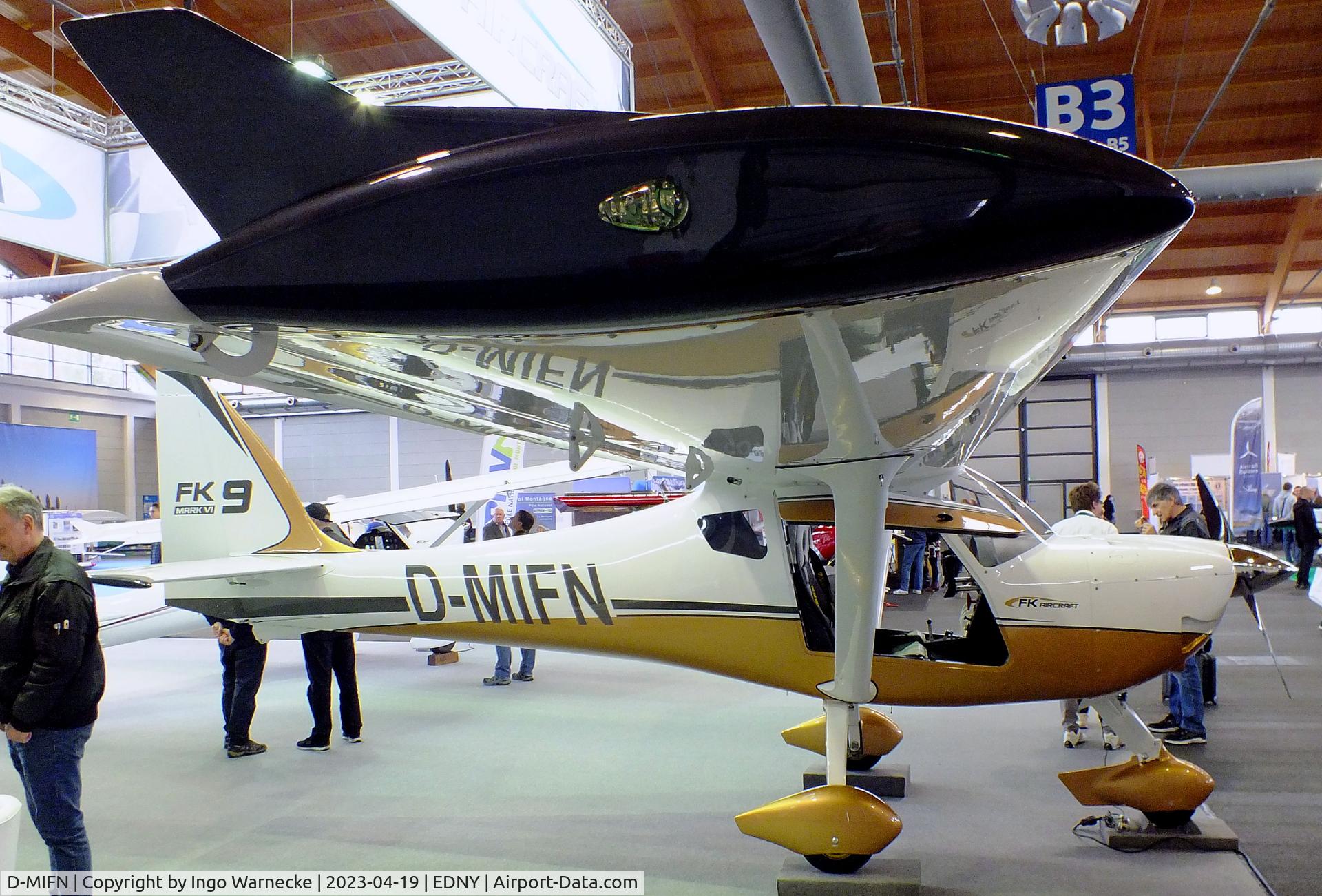 D-MIFN, B & F Technik FK-9 Mark VI C/N not found_D-MIFN, B & F Technik FK-9 Mk VI at the AERO 2023, Friedrichshafen