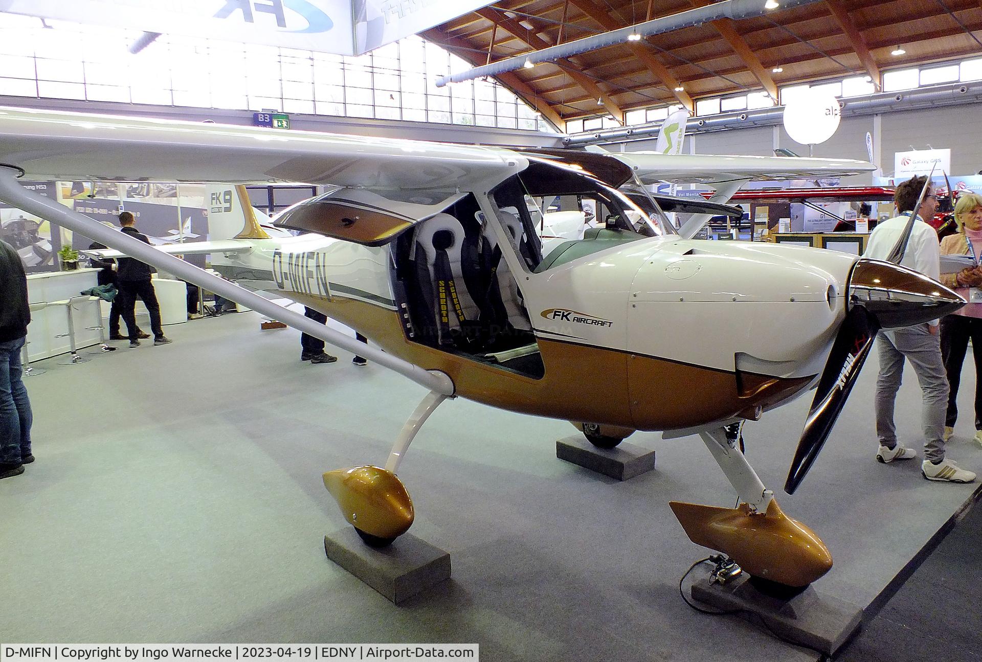 D-MIFN, B & F Technik FK-9 Mark VI C/N not found_D-MIFN, B & F Technik FK-9 Mk VI at the AERO 2023, Friedrichshafen