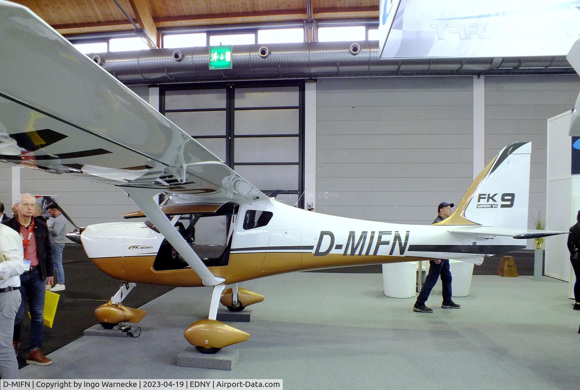 D-MIFN, B & F Technik FK-9 Mark VI C/N not found_D-MIFN, B & F Technik FK-9 Mk VI at the AERO 2023, Friedrichshafen