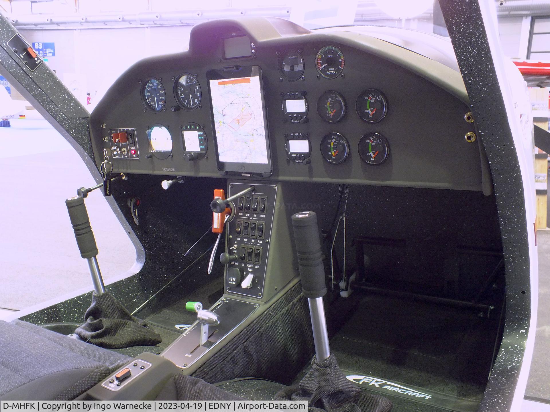 D-MHFK, B & F Technik FK-9 Mark VI C/N not found_D-MHFK, B & F Technik FK-9 Mk VI with tailwheel at the AERO 2023, Friedrichshafen #c