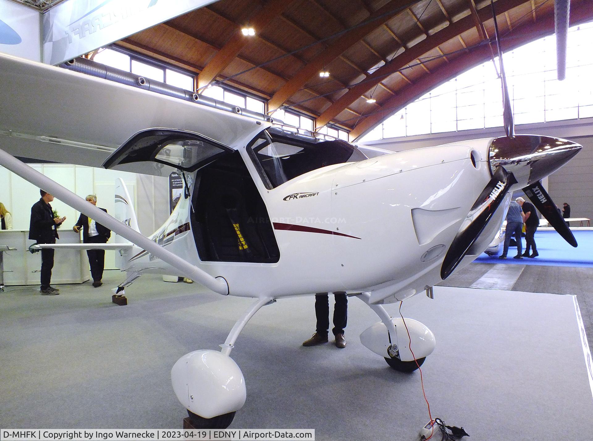 D-MHFK, B & F Technik FK-9 Mark VI C/N not found_D-MHFK, B & F Technik FK-9 Mk VI with tailwheel at the AERO 2023, Friedrichshafen