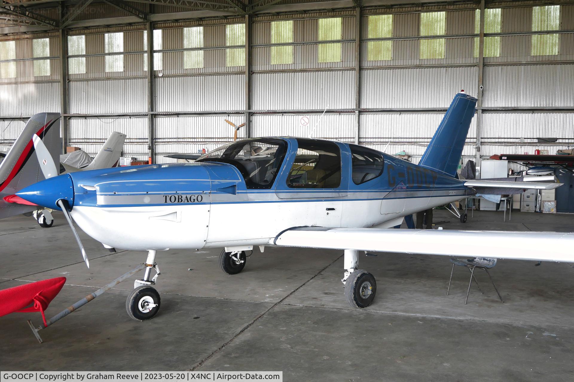 G-OOCP, 1993 Socata TB-10 Tobago C/N 1588, Parked at North Coates.