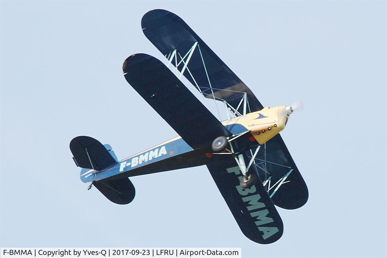 F-BMMA, Stampe-Vertongen SV-4A C/N 630, Stampe-Vertongen SV-4A, On display, Morlaix-Ploujean airport (LFRU-MXN) air show 2017