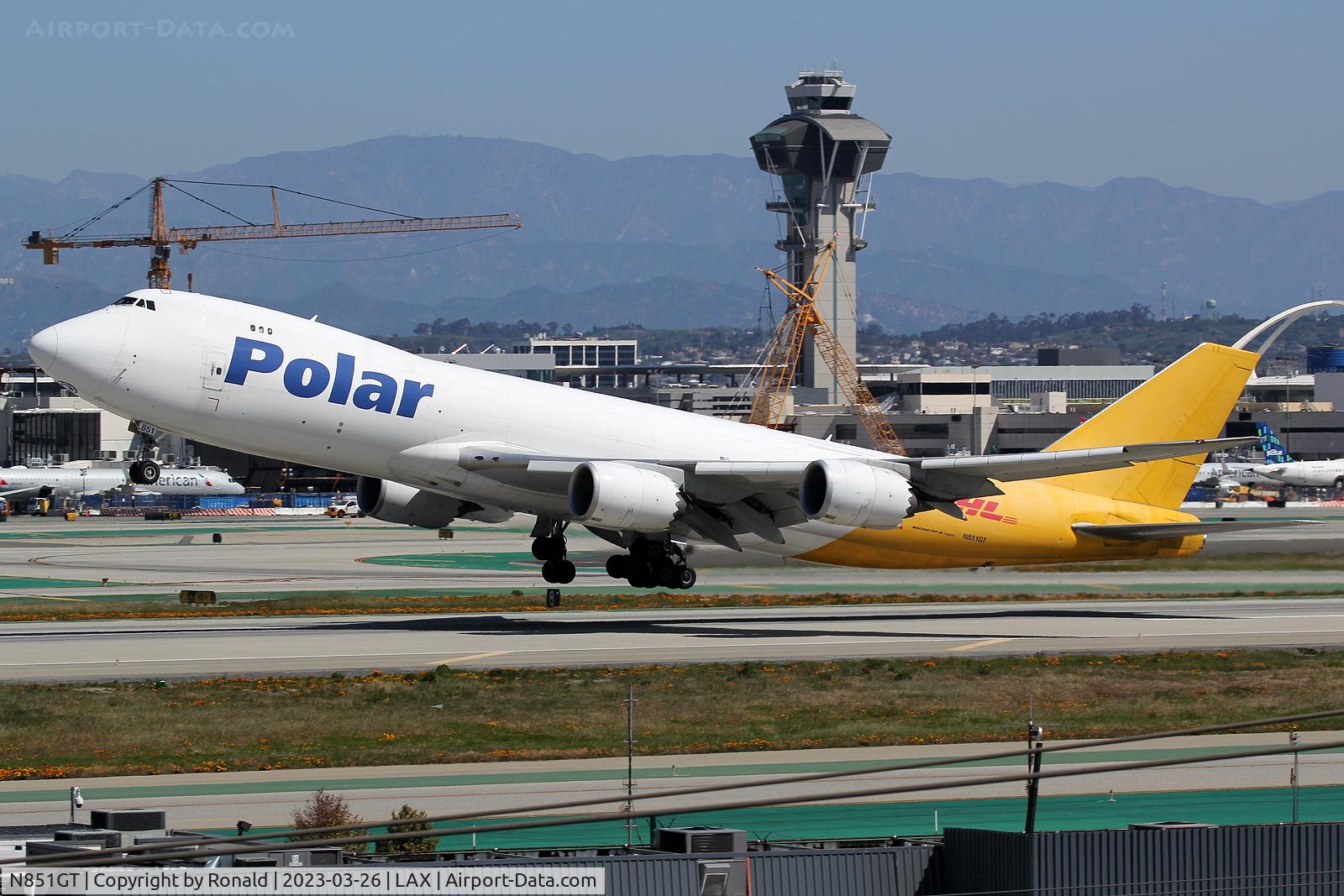 N851GT, 2012 Boeing 747-87UF C/N 37565, at lax