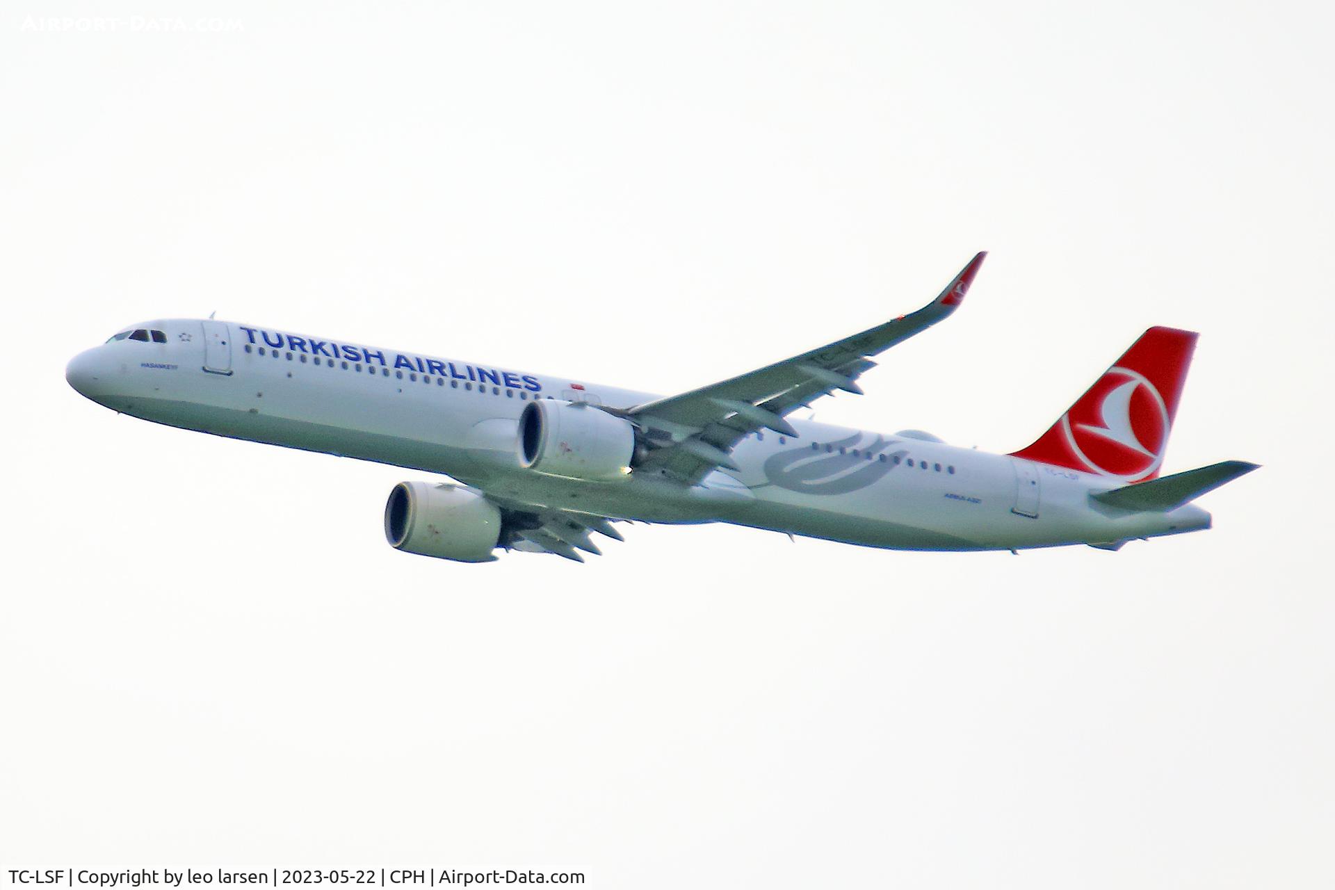 TC-LSF, 2019 Airbus A321-271NX C/N 8740, Copenhagen 22.5.2023
