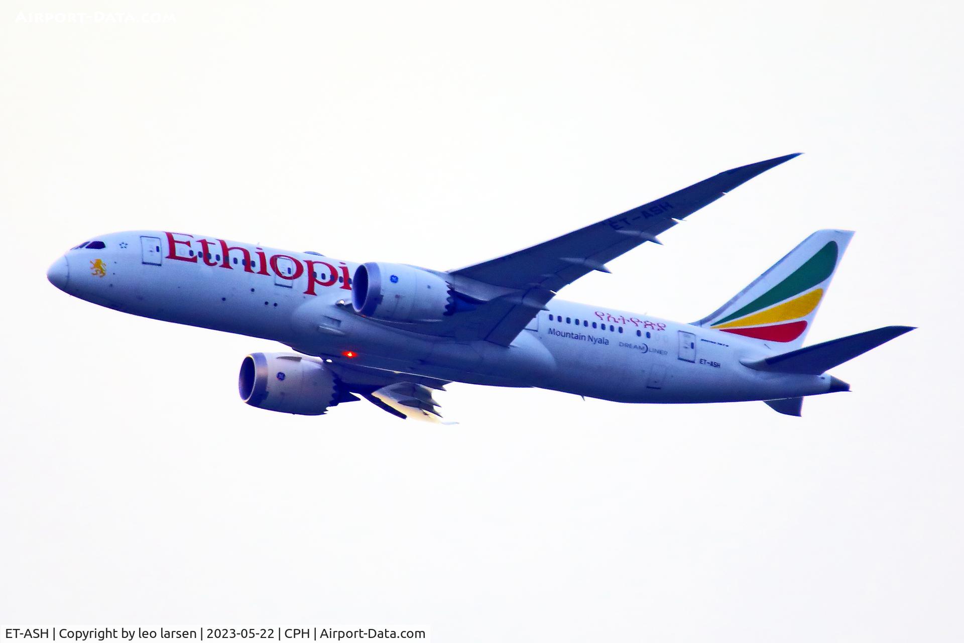 ET-ASH, 2015 Boeing 787-8 Dreamliner C/N 38754, Copenhagen 22.5.2023