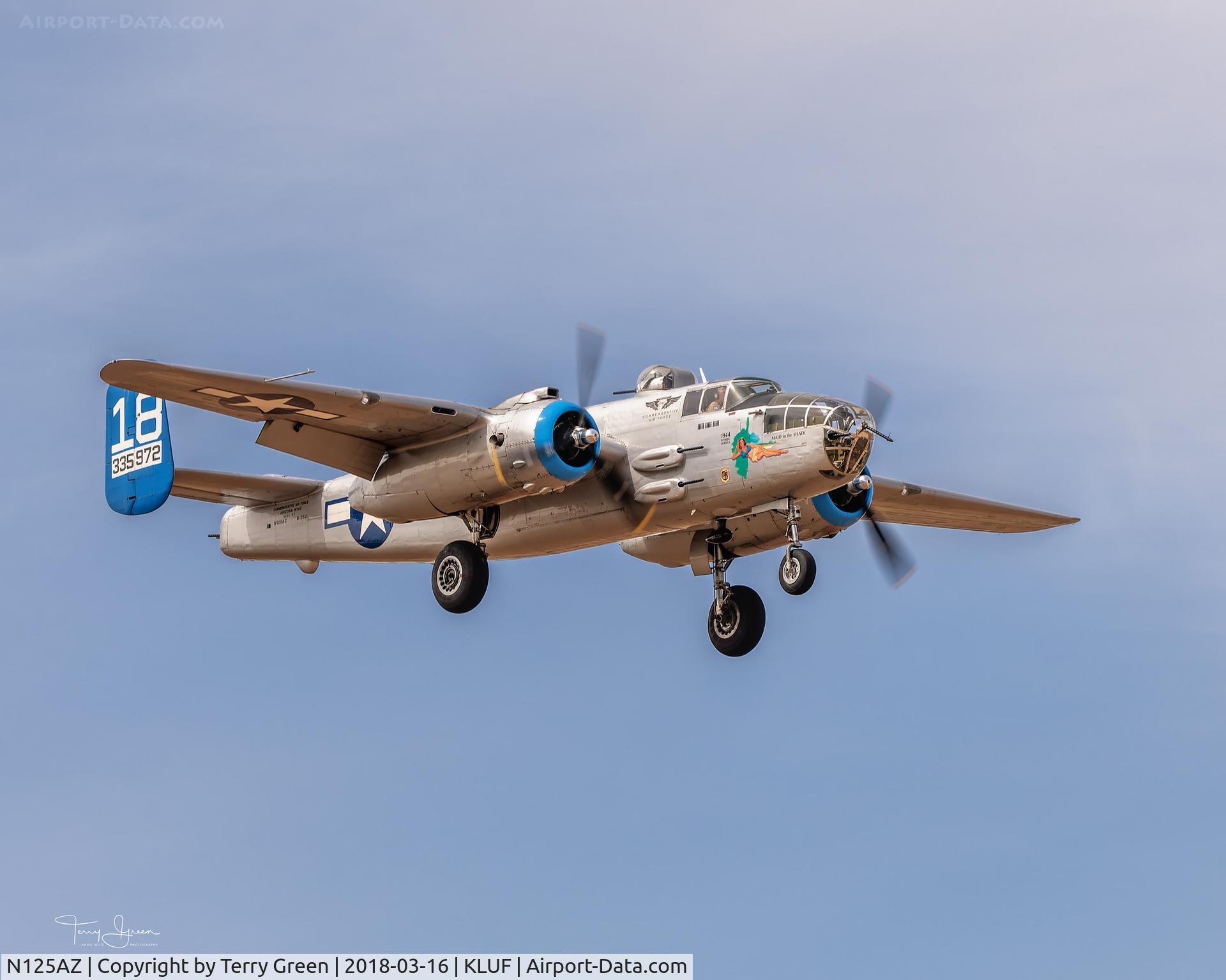 N125AZ, 1960 North American TB-25N Mitchell C/N 108-35262, Commemorative Air Force