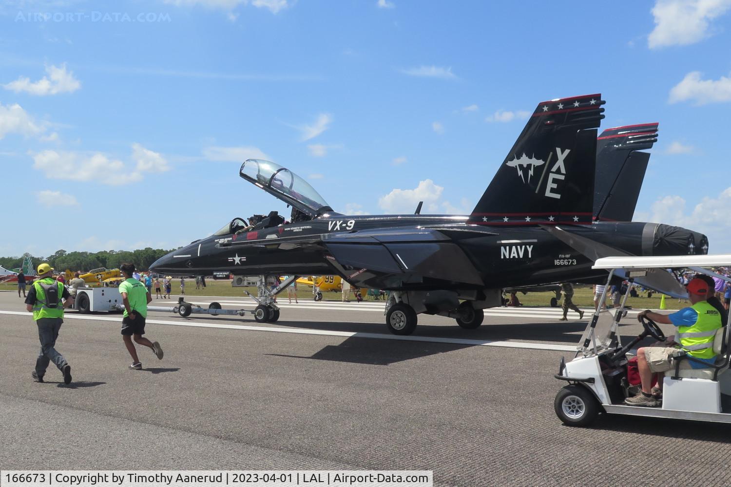 166673, Boeing F/A-18F Super Hornet C/N F151, Boeing F/A-18F Super Hornet, c/n: F151, BuNo 166673, Sun 'n Fun 2023