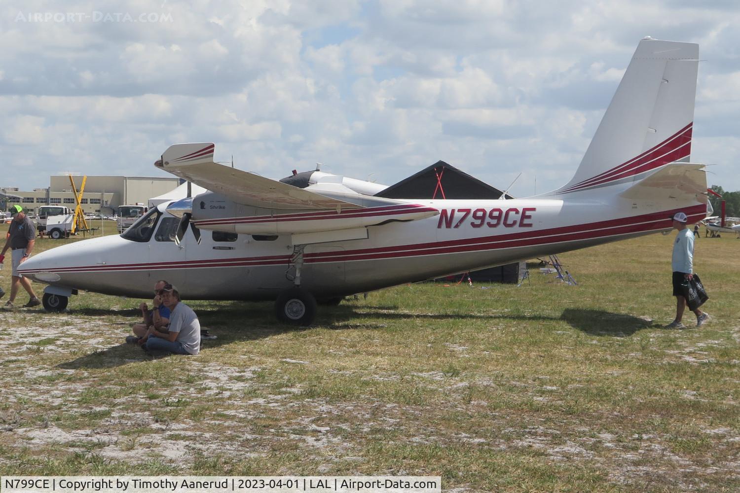 N799CE, 1968 Aero Commander 500 S C/N 1807-17, 1968 Aero Commander 500 S, c/n: 1807-17, Sun 'n Fun 2023