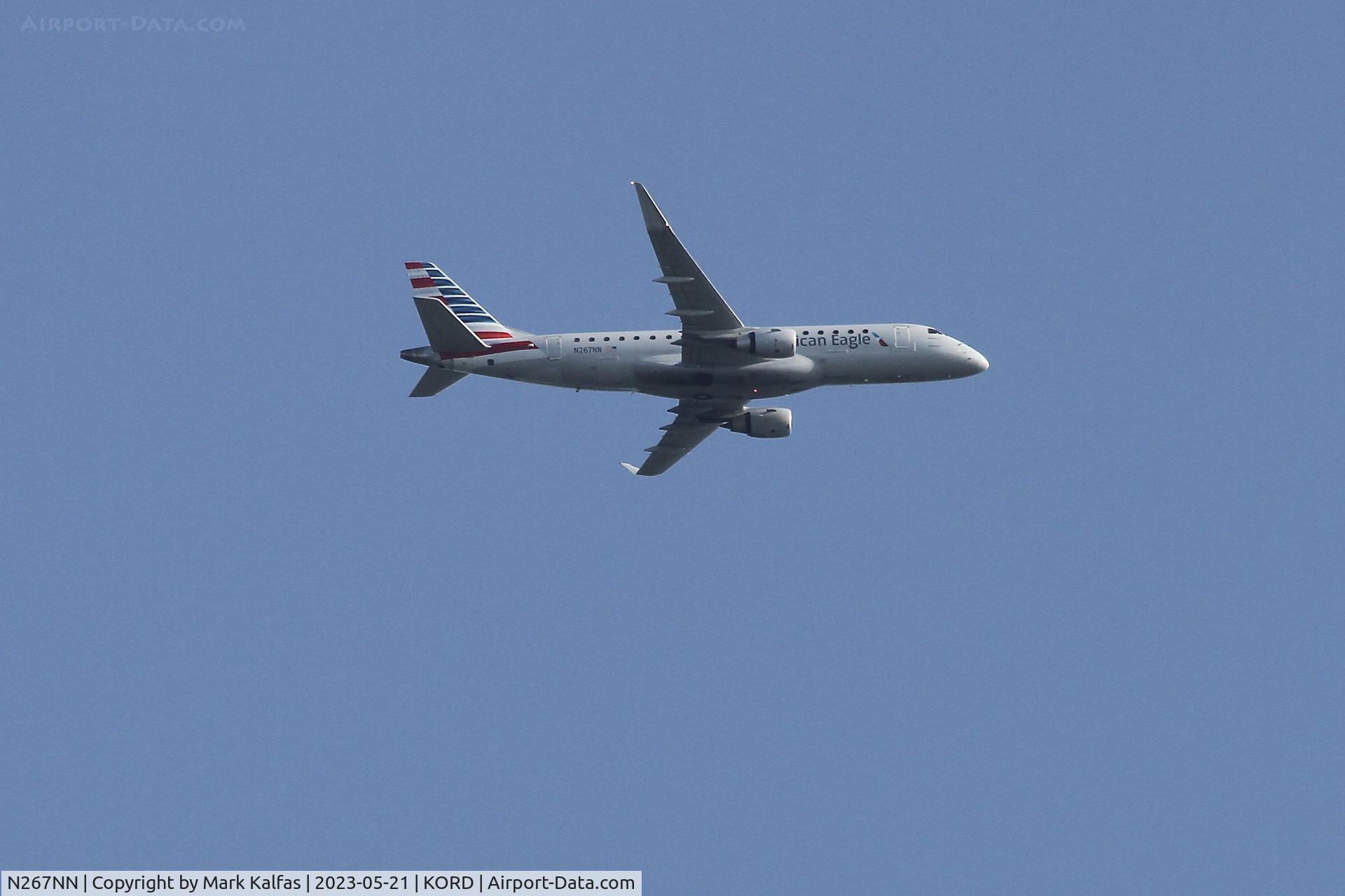 N267NN, 2018 Embraer 175LR (ERJ-170-200LR) C/N 17000771, Envoy/American Eagle E75L N267NN ENY3859 CLE-ORD