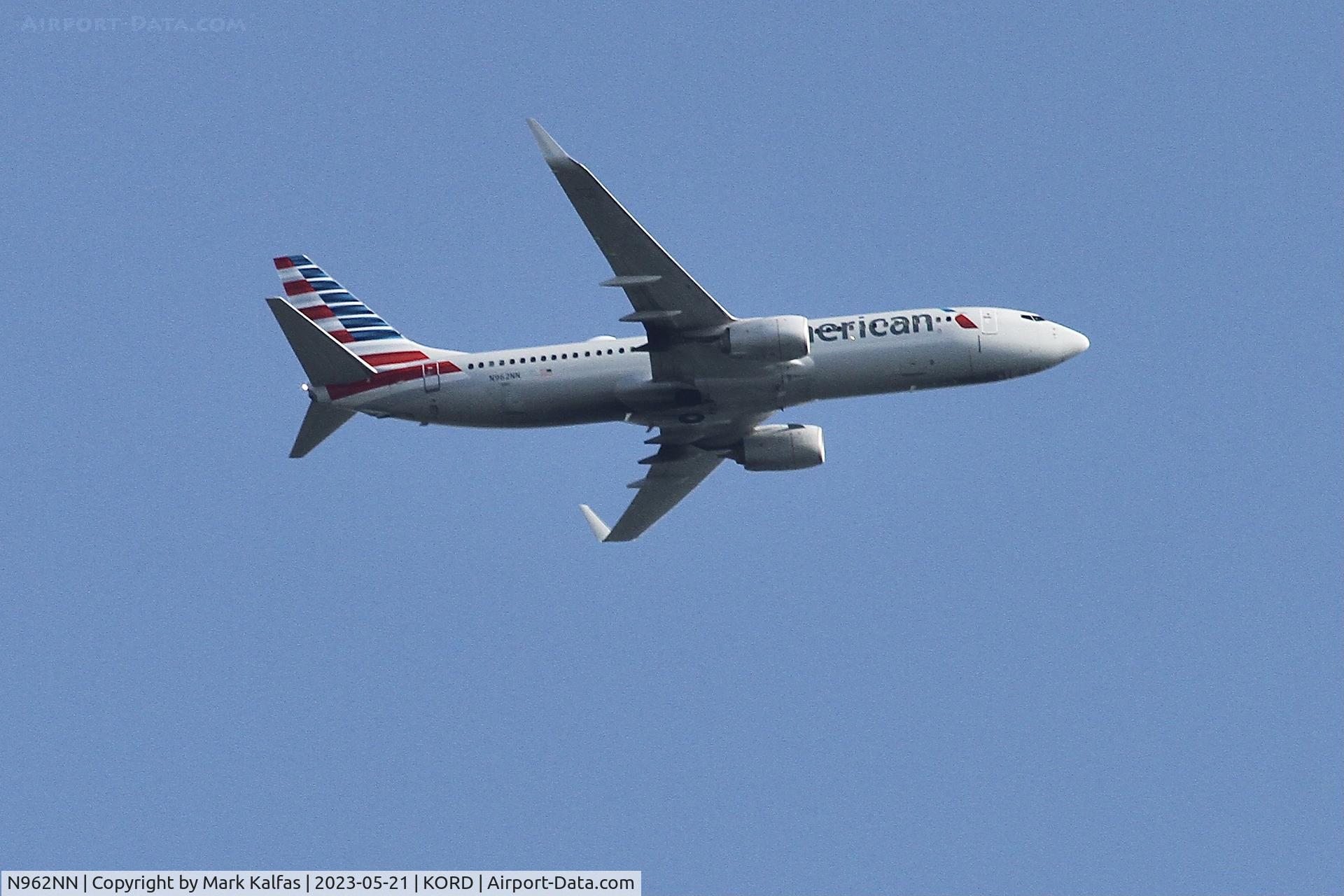N962NN, 2014 Boeing 737-823 C/N 33331, American Airlines B738 N962NN AA671 ATL-ORD