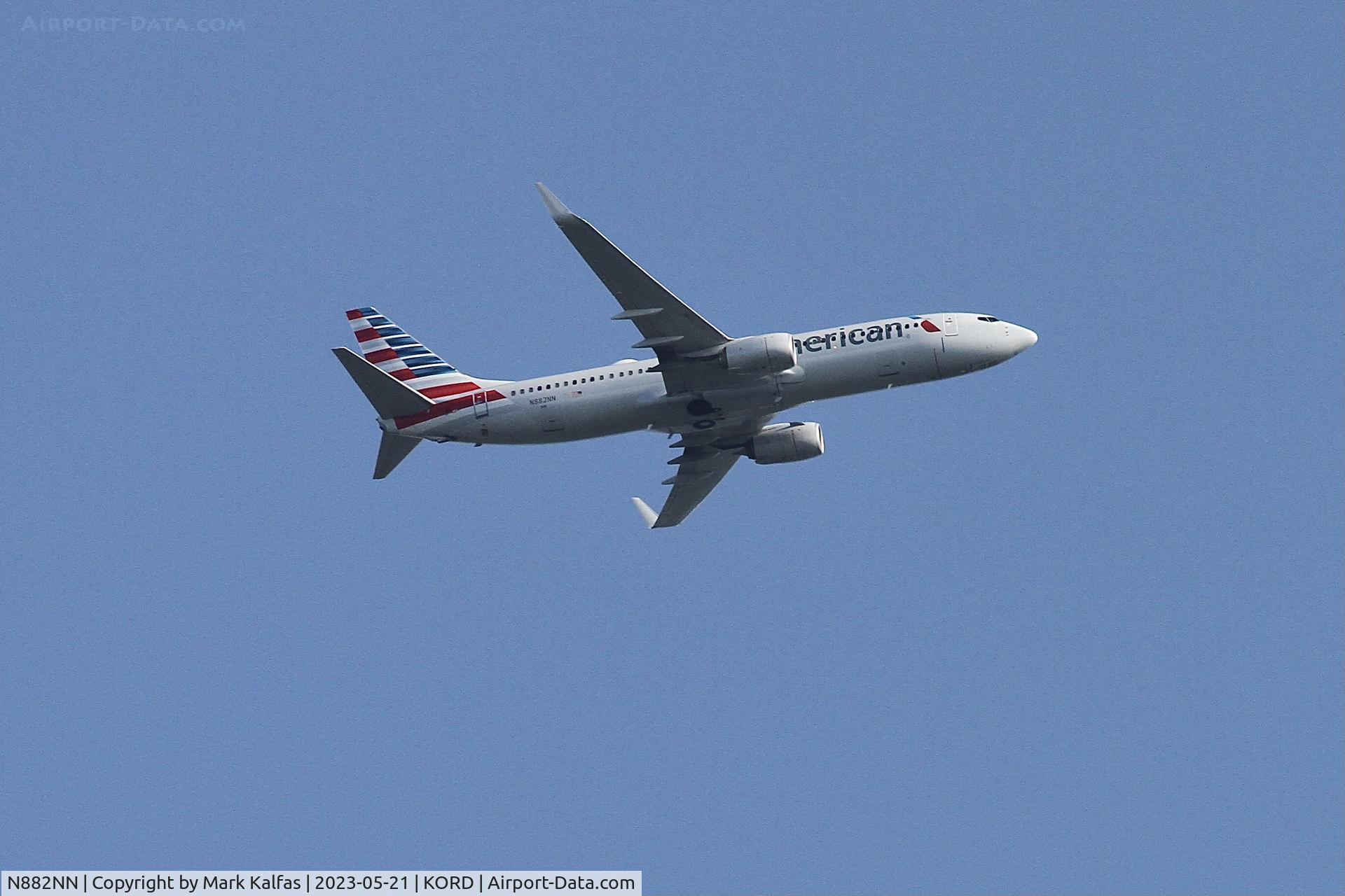 N882NN, 2011 Boeing 737-823 C/N 33221, American Airlines B738 N882NN AA282NN MBJ-ORD