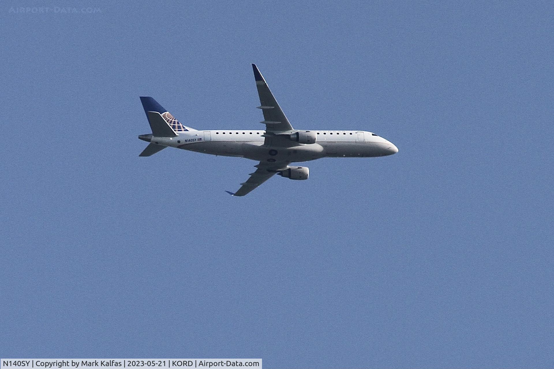 N140SY, 2015 Embraer 175LR (ERJ-170-200LR) C/N 17000470, SkyWest/United Express E75LR N140SY SKW5279 UNV-ORD