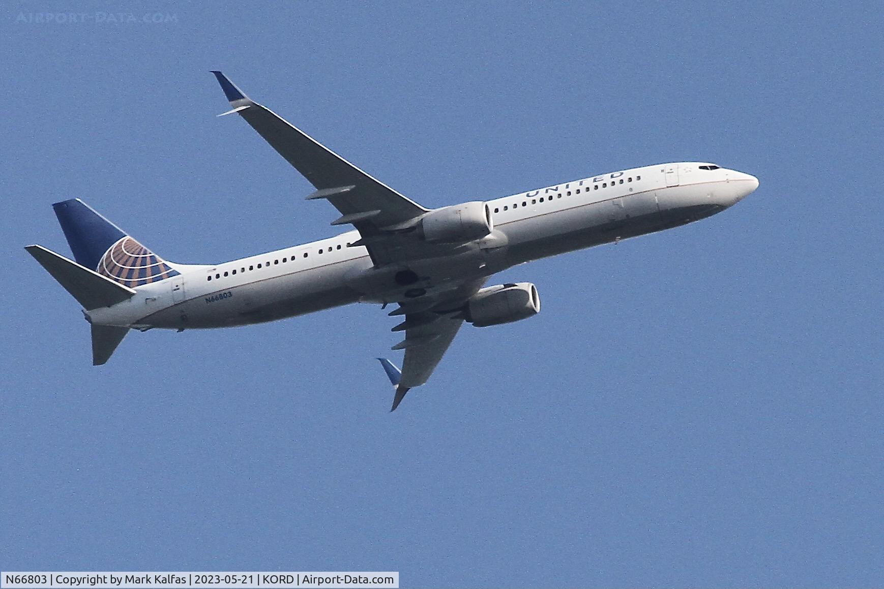 N66803, 2013 Boeing 737-924/ER C/N 42817, United Airlines B739 N66803 UA1664 PUJ-ORD
