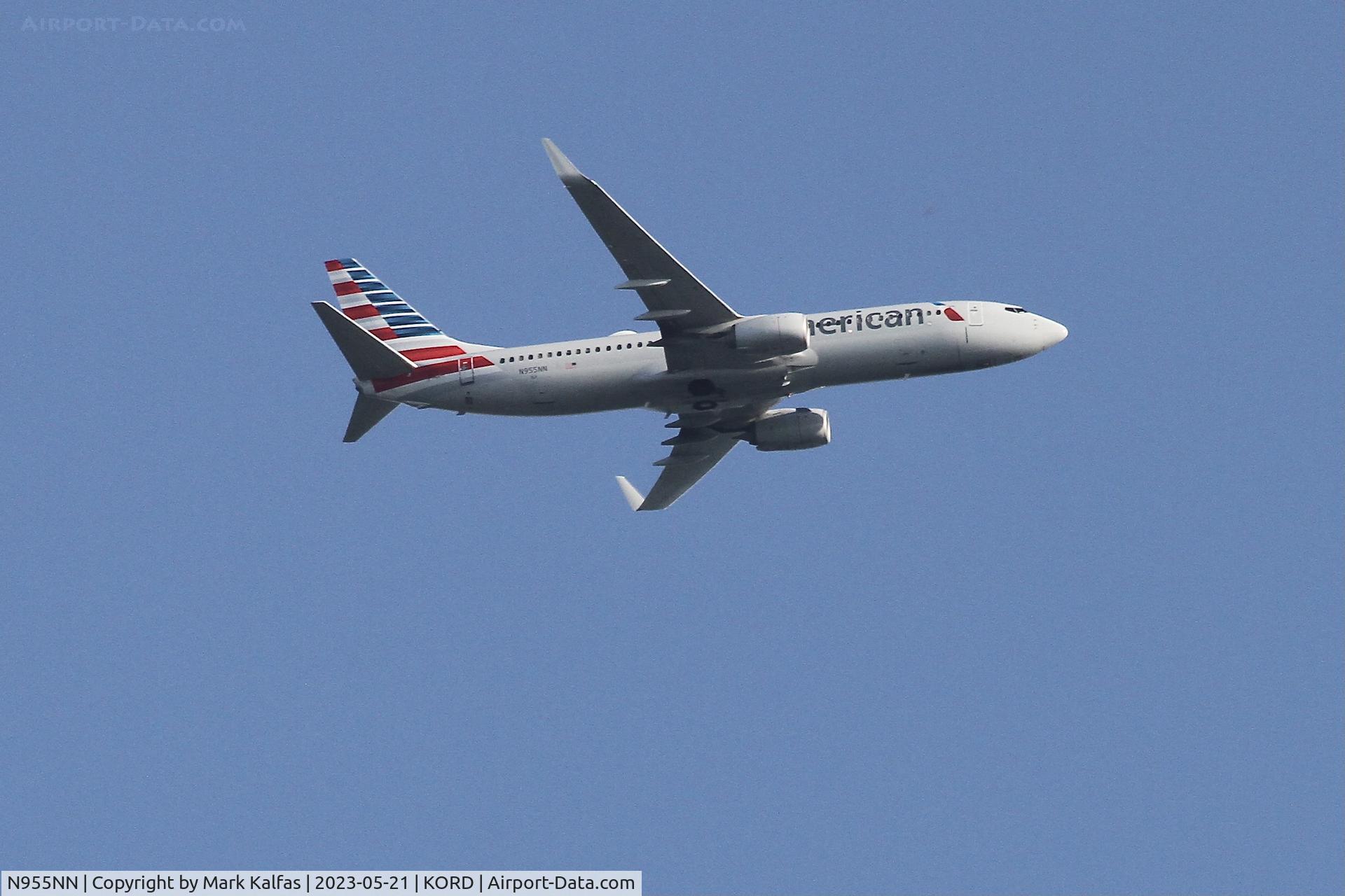 N955NN, 2014 Boeing 737-823 C/N 31199, American Airlines B738 N955NN AA1058 MIA-ORD