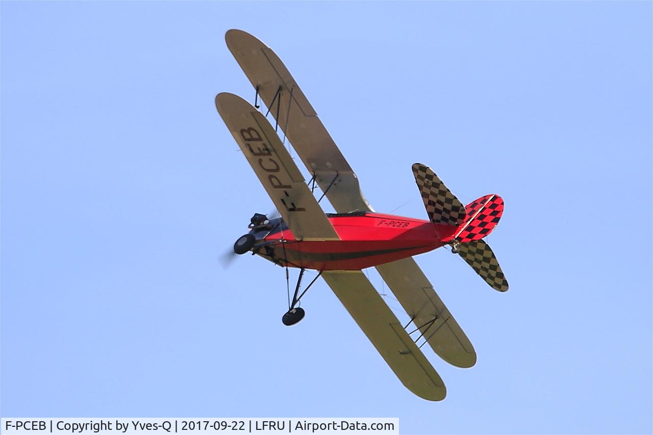 F-PCEB, Hatz CB-1 C/N 639, Hatz CB-1, On display, Morlaix-Ploujean airport (LFRU-MXN) air show 2017