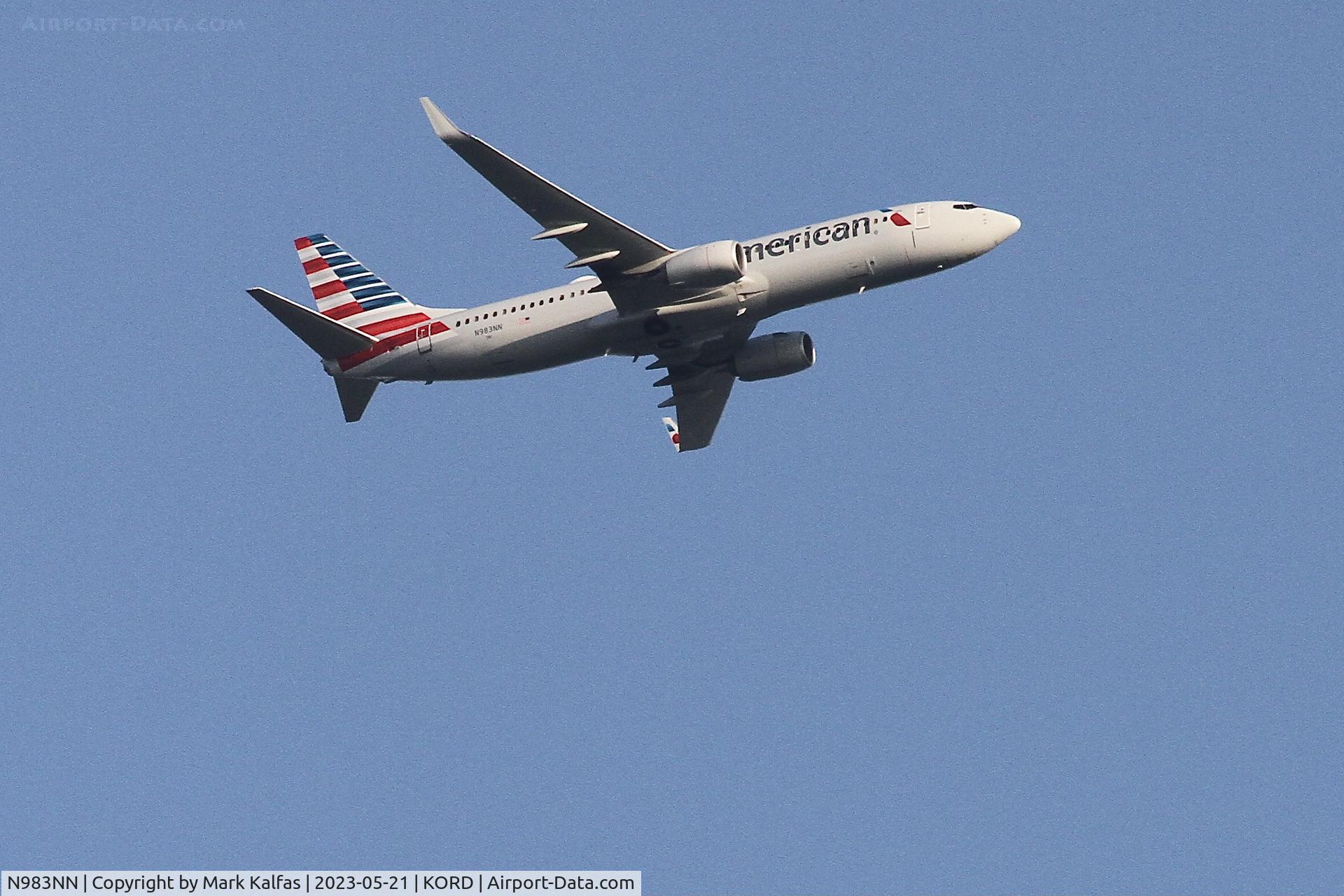 N983NN, 2015 Boeing 737-823 C/N 3337, American Airlines B738 N983NN AA317 PUJ -ORD