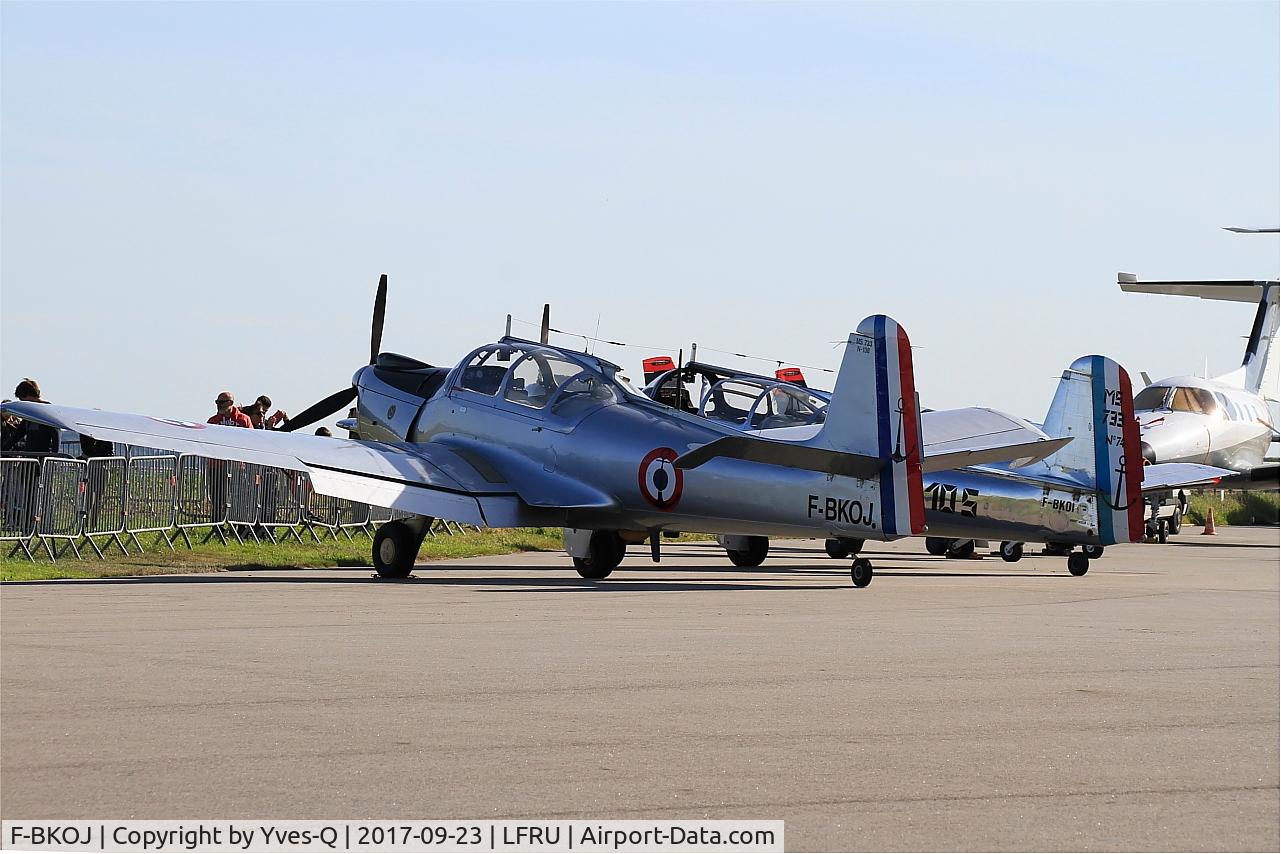 F-BKOJ, Morane-Saulnier MS-733 Alcyon C/N 138, Morane-Saulnier MS-733 Alcyon, Static display, Morlaix-Ploujean airport (LFRU-MXN) Air show 2017
