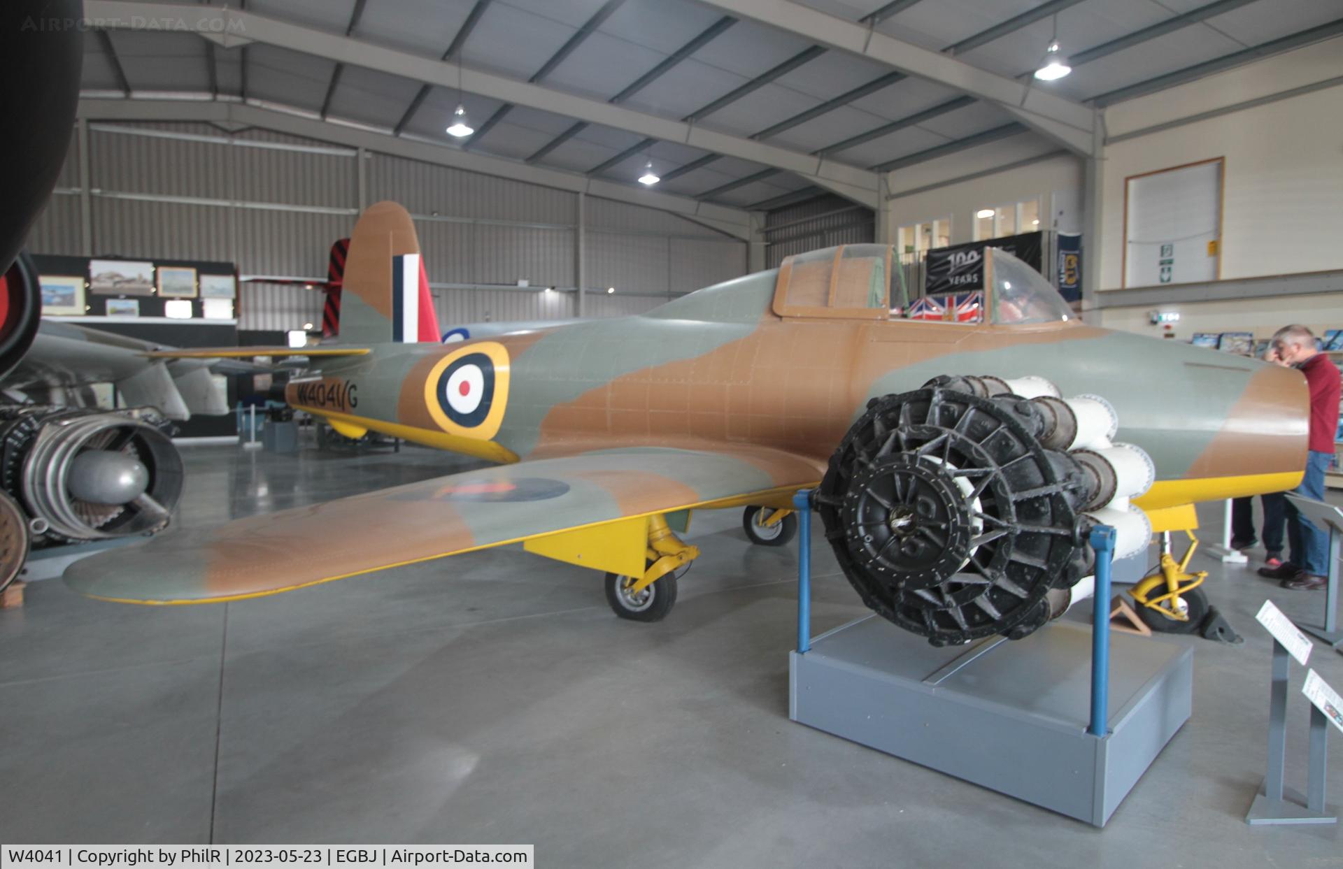 W4041, Gloster E28/39 (replica) C/N Not found W4041, W4041 G Gloster E28 39FSM replica Jet Age Museum Staverton