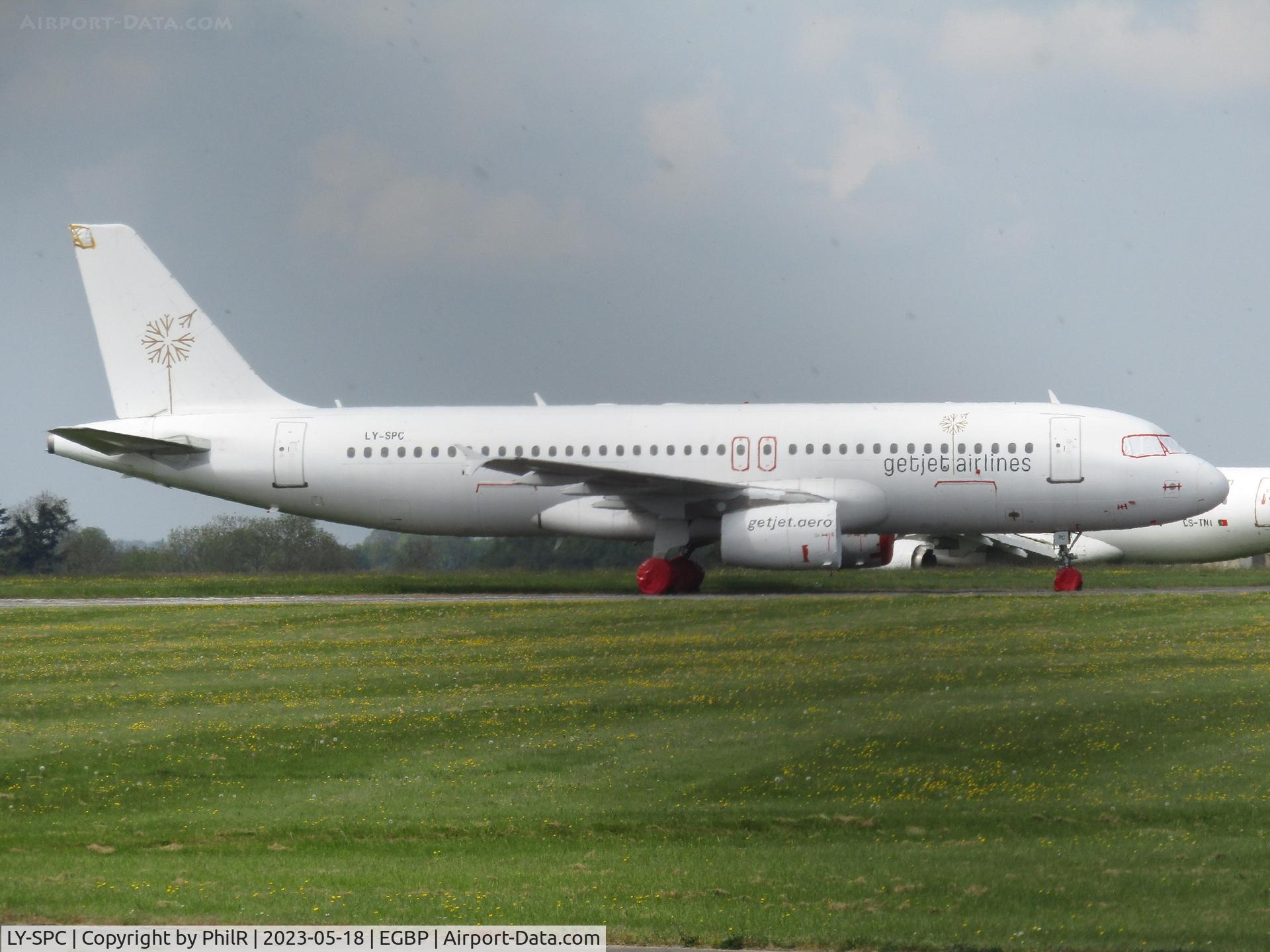 LY-SPC, 1994 Airbus A320-231 C/N 415, LY-SPC 1994 Airbus A320-200 GetJet Kemble