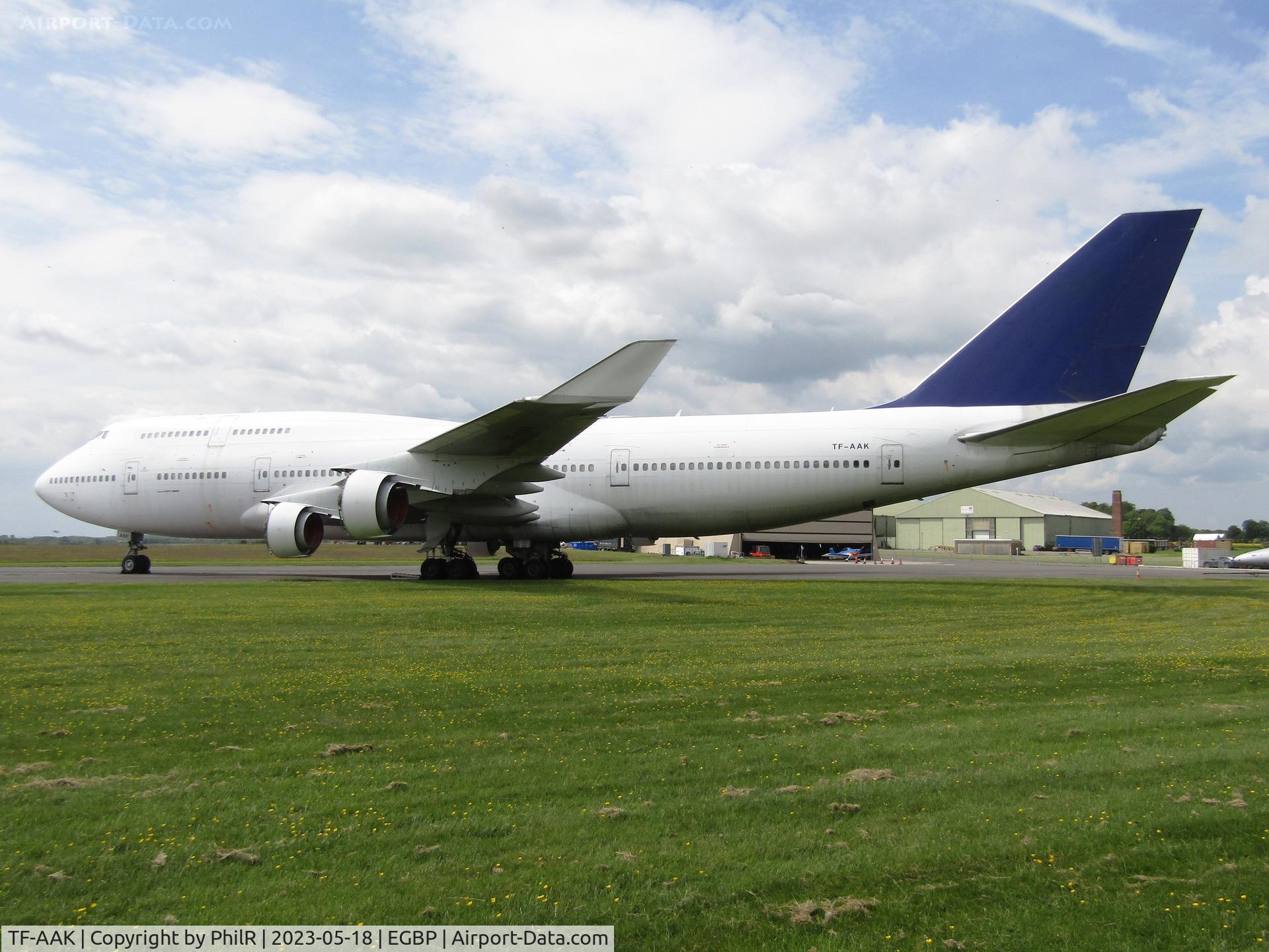 TF-AAK, 2003 Boeing 747-428 C/N 32868, TF-AAK 2003 Boeing 747-400 Air Atlanta Kemble