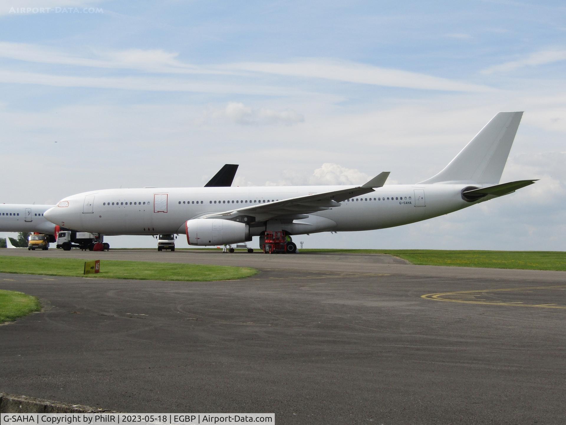 G-SAHA, 2010 Airbus A330-243 C/N 1138, G-SAHA 2010 Airbus A330-243 Sentra Airways Limited Kemble