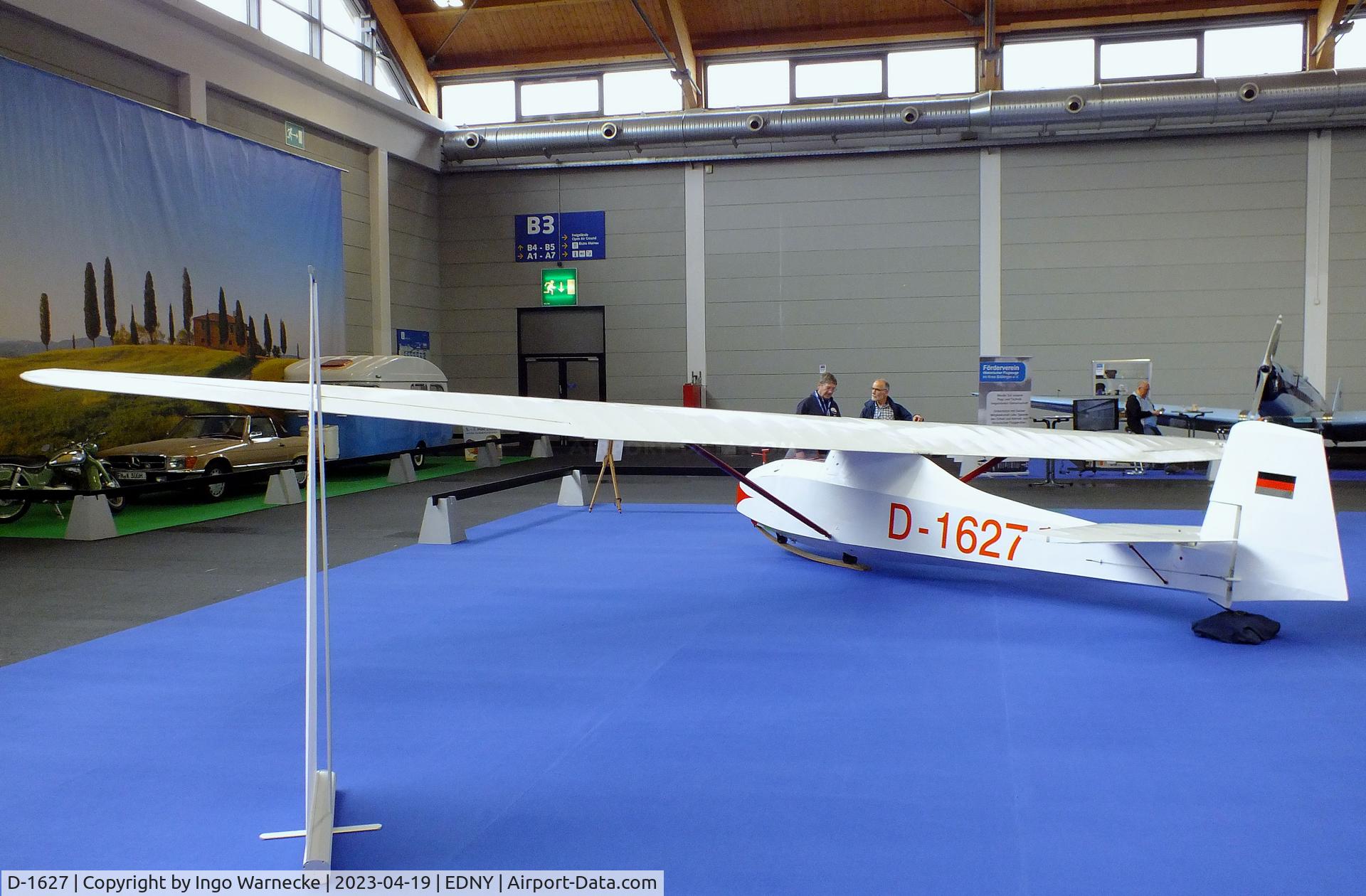 D-1627, 1957 VEB Apparatebau Lommatzsch Baby IIb C/N 0621, Lommatzsch (Schneider) Baby IIb at the AERO 2023, Friedrichshafen