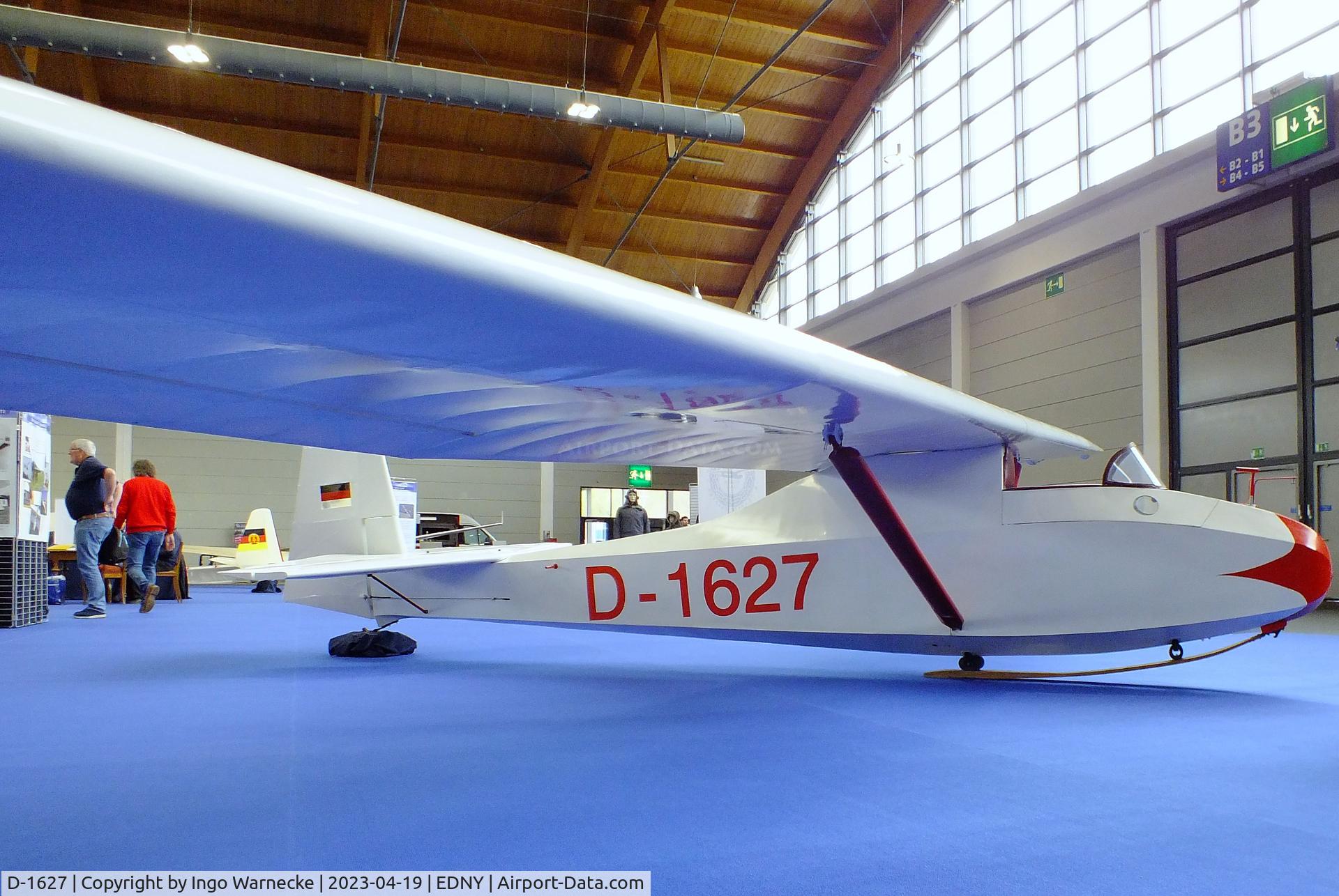 D-1627, 1957 VEB Apparatebau Lommatzsch Baby IIb C/N 0621, Lommatzsch (Schneider) Baby IIb at the AERO 2023, Friedrichshafen