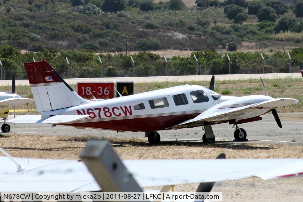 N678CW, 1978 Piper PA-34-200T C/N 34-7870236, Parked