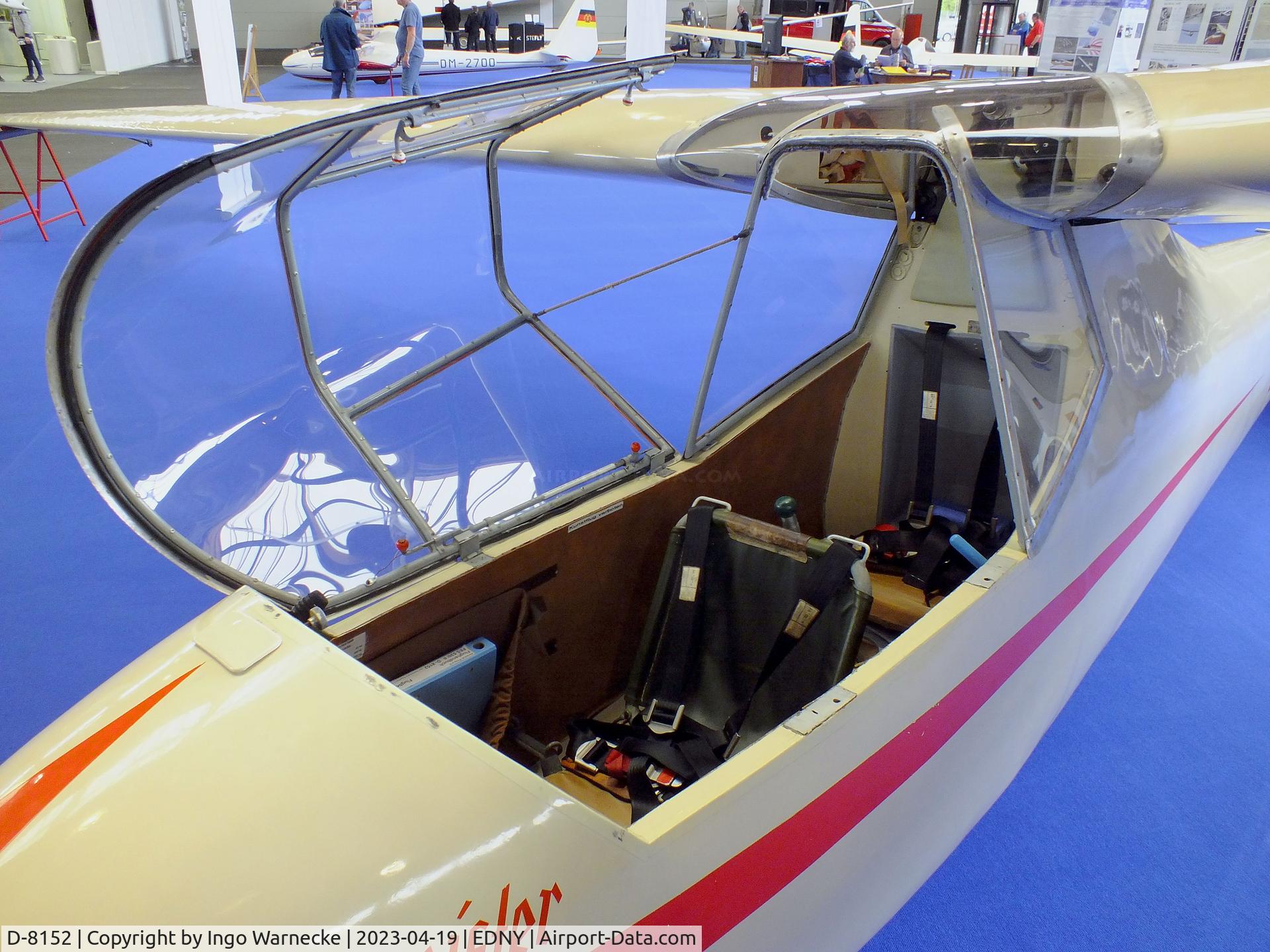 D-8152, 1959 VEB Apparatebau Lommatzsch FES-530-II Lehrmeister C/N 0152, Lommatzsch FES-530-II Lehrmeister at the AERO 2023, Friedrichshafen #c