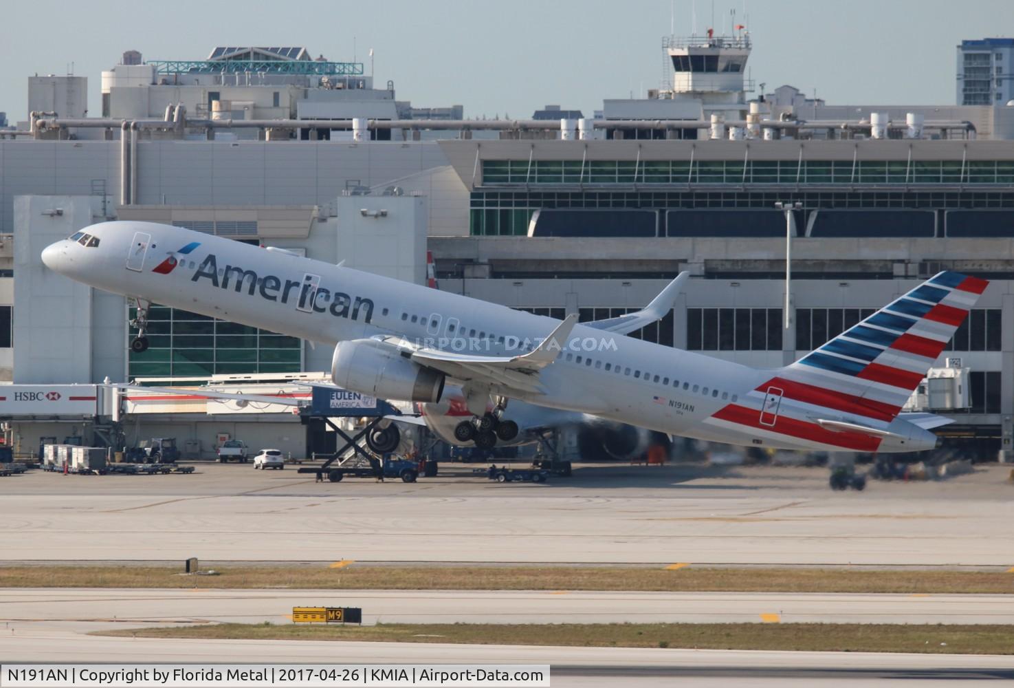 N191AN, 2001 Boeing 757-223 C/N 32385, AAL 752 nc zx