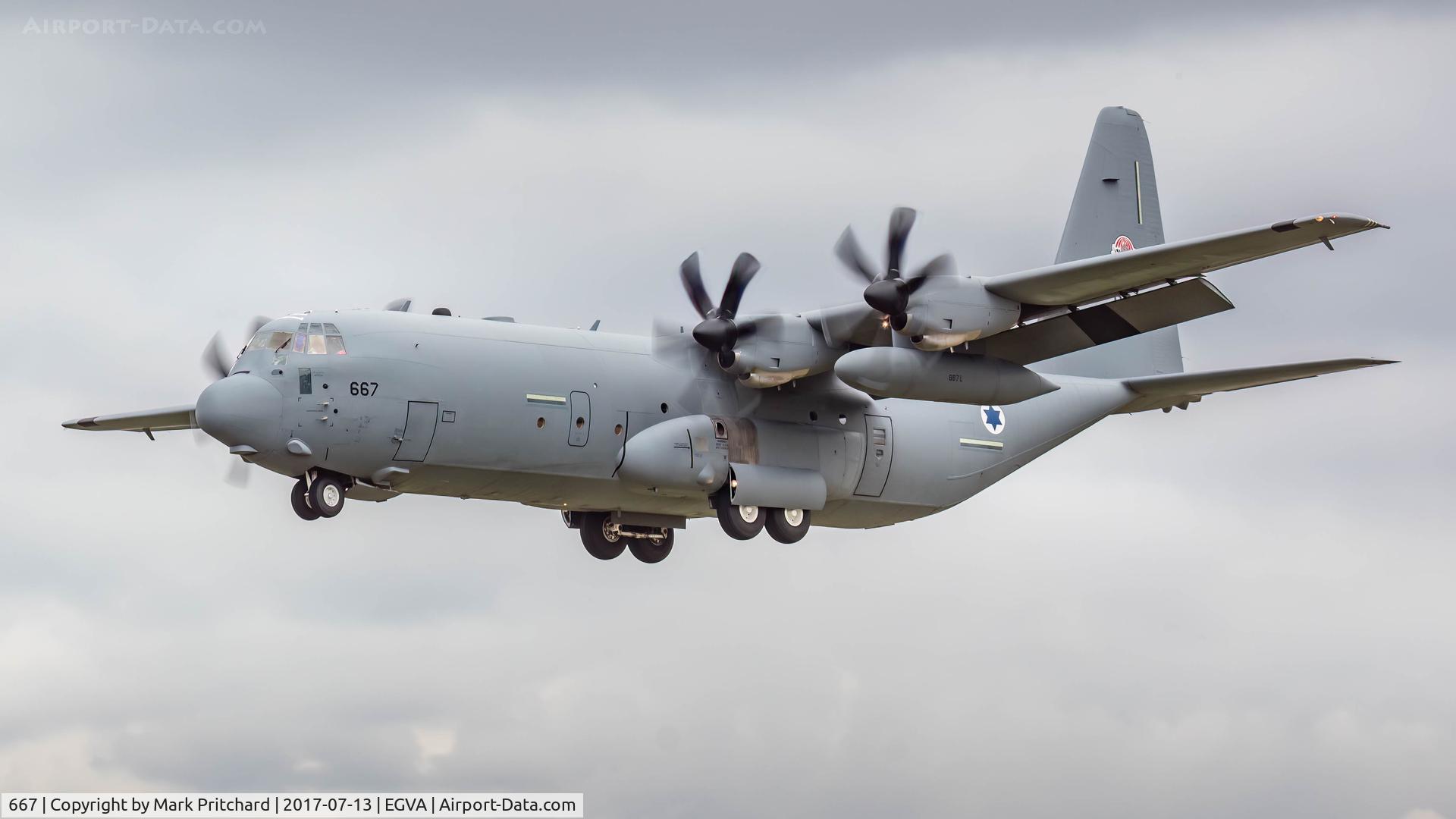 667, Lockheed C-130J-30 Super Hercules C/N 382-5794, Shot at RIAT 2017