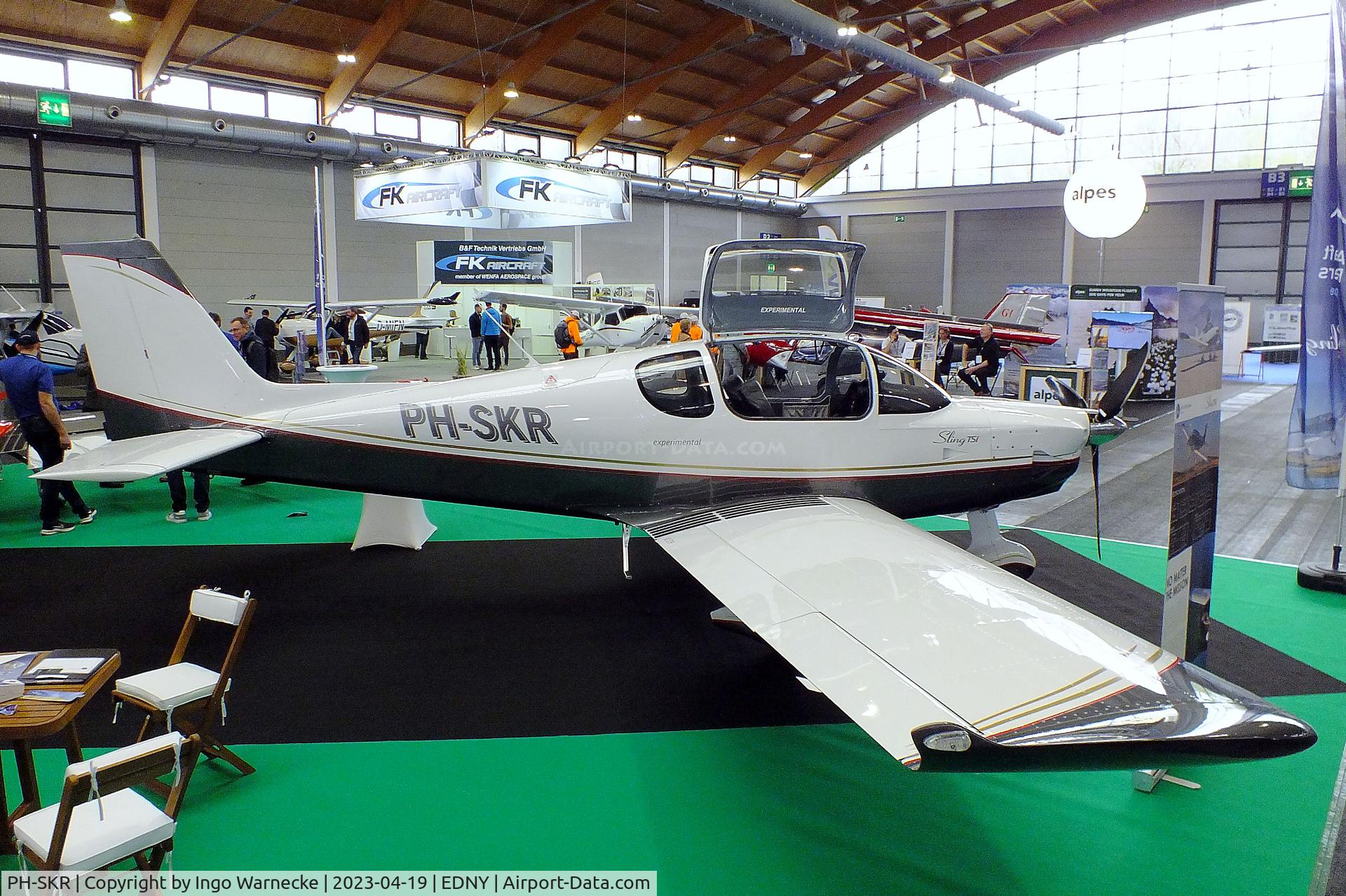 PH-SKR, The Airplane Factory Sling 4 TSI C/N 162SK, The Airplane Factory Sling TSi at the AERO 2023, Friedrichshafen