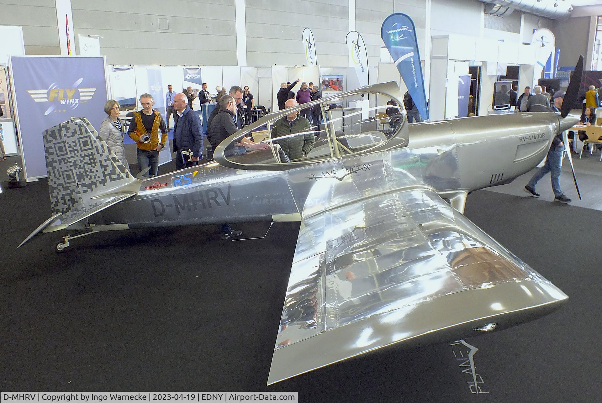 D-MHRV, Vans RV-4 C/N 600R-001, Vans (Planeworx) RV-4-600R at the AERO 2023, Friedrichshafen