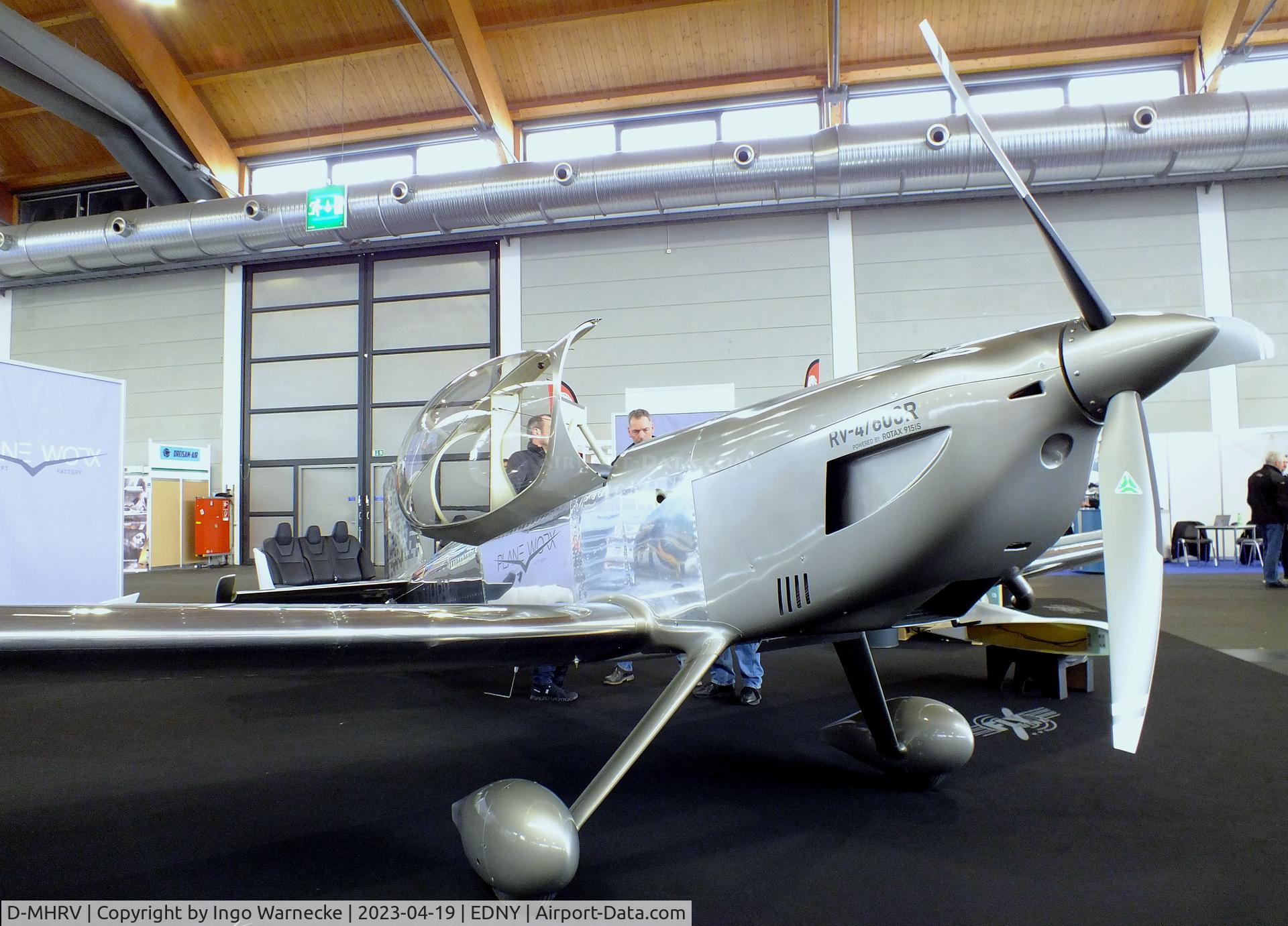 D-MHRV, Vans RV-4 C/N 600R-001, Vans (Planeworx) RV-4-600R at the AERO 2023, Friedrichshafen