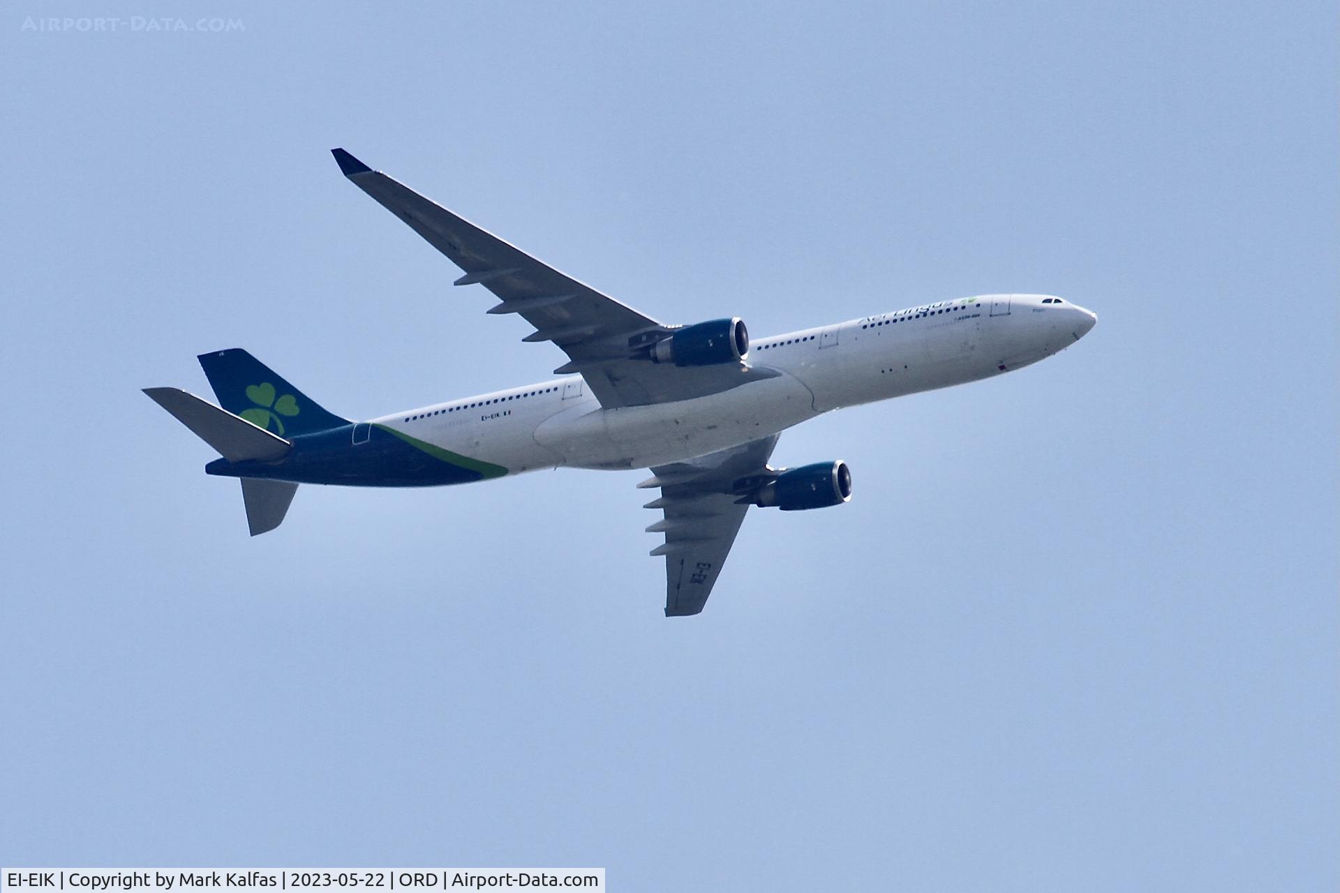 EI-EIK, 2006 Airbus A330-302 C/N 789, Aer Lingus A333 EI-EIK EI123 DUB-ORD