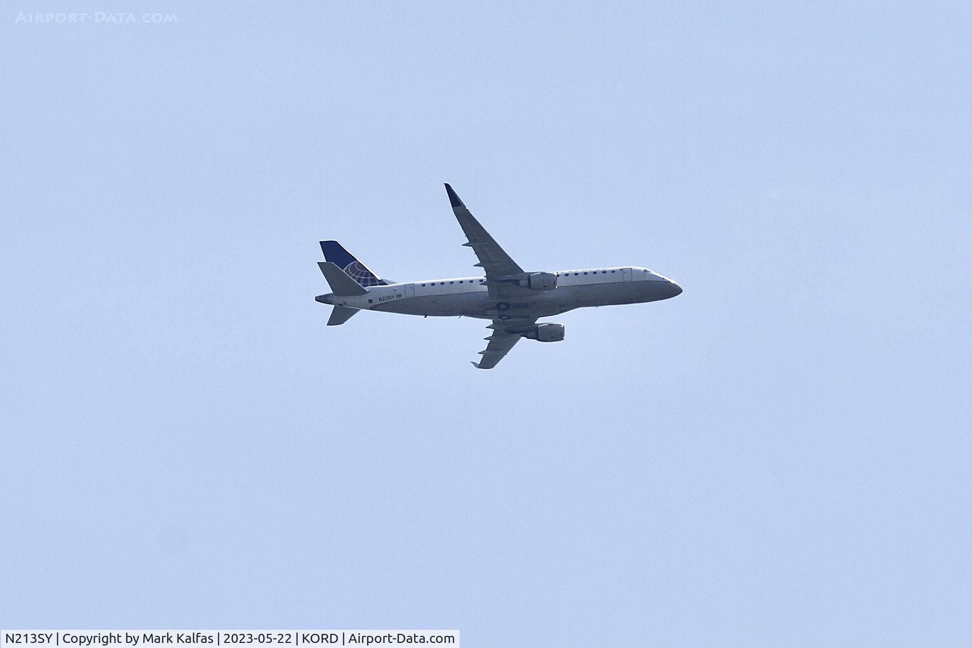 N213SY, 2017 Embraer 175LR (ERJ-170-200LR) C/N 17000666, SkyWest / United Express E75L N213SY SKY4750 LEX-ORD