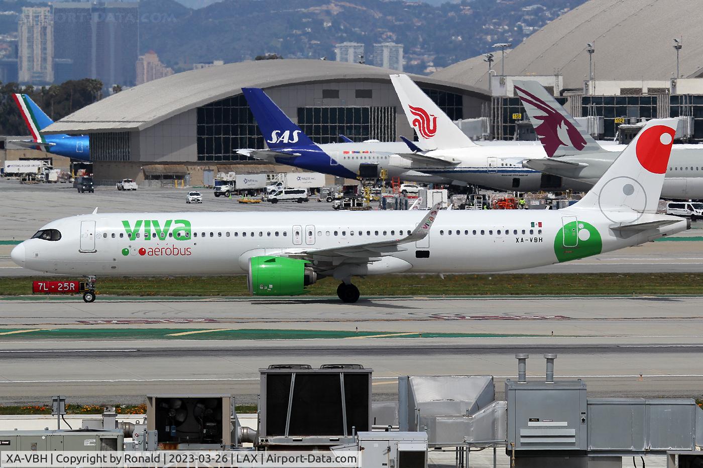 XA-VBH, 2020 Airbus A321-271NX C/N 10056, at lax