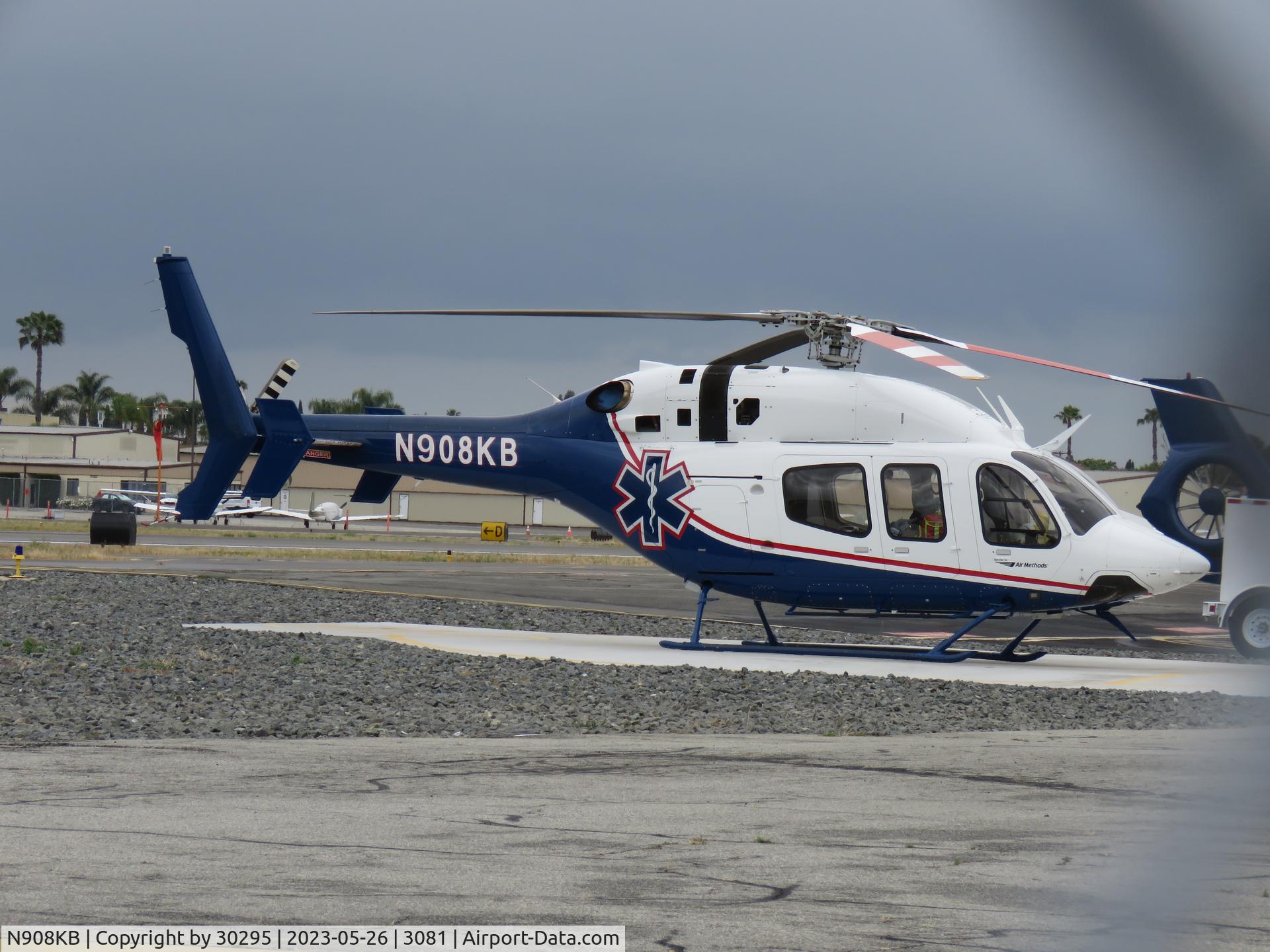 N908KB, 2021 Bell 429 GlobalRanger GlobalRanger C/N 57433, Parked & waiting