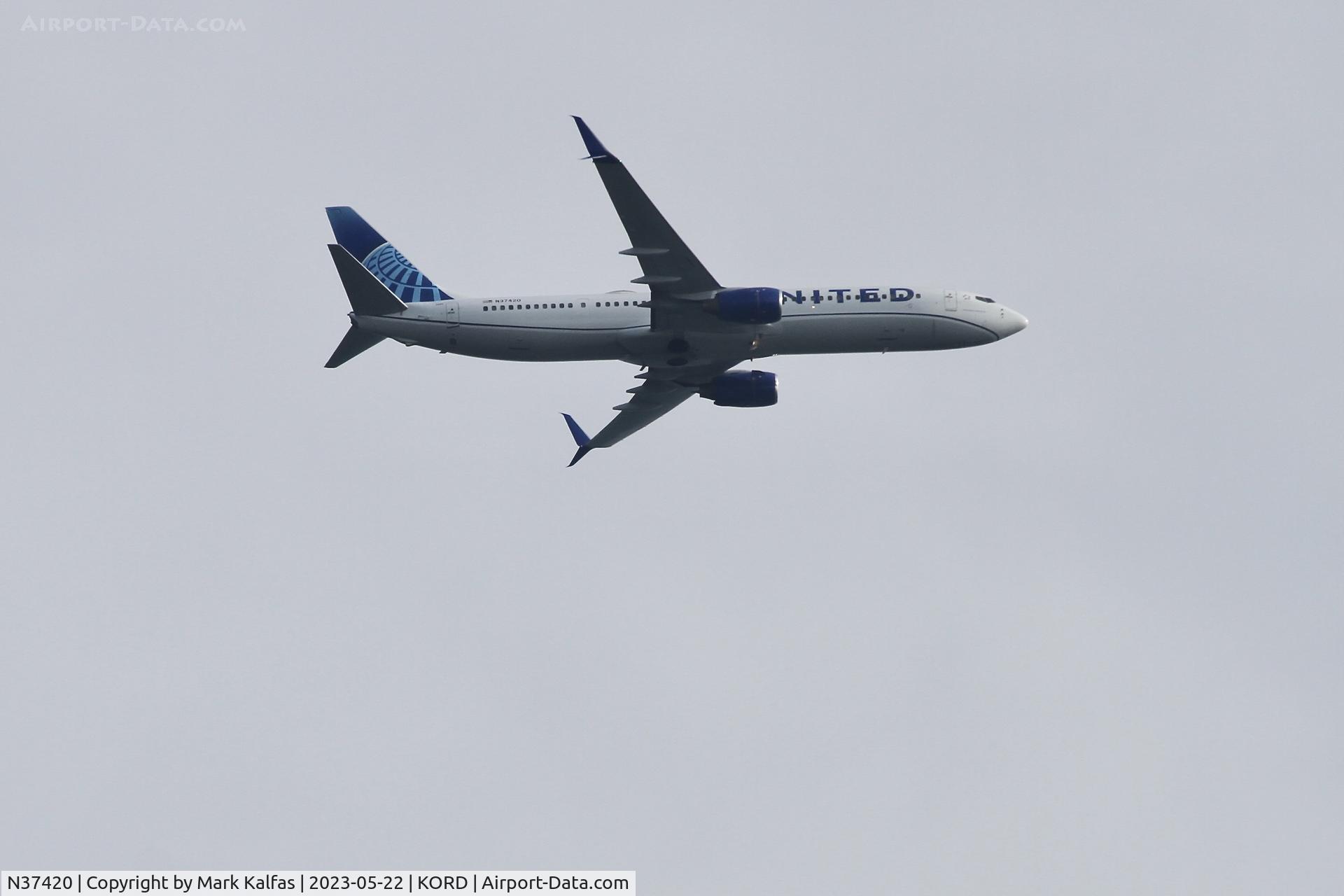N37420, 2008 Boeing 737-924/ER C/N 33457, United Airlines B739 N37420 UA2088 SJU-ORD