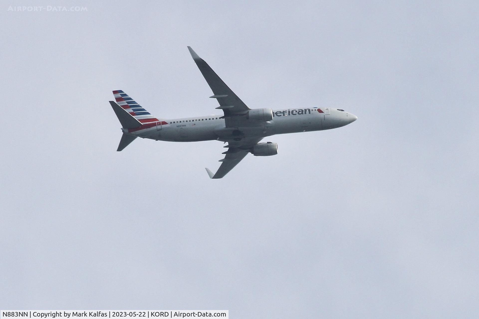 N883NN, 2010 Boeing 737-823 C/N 31137, American Airlines B738 N883NN  AA282 MBJ-ORD