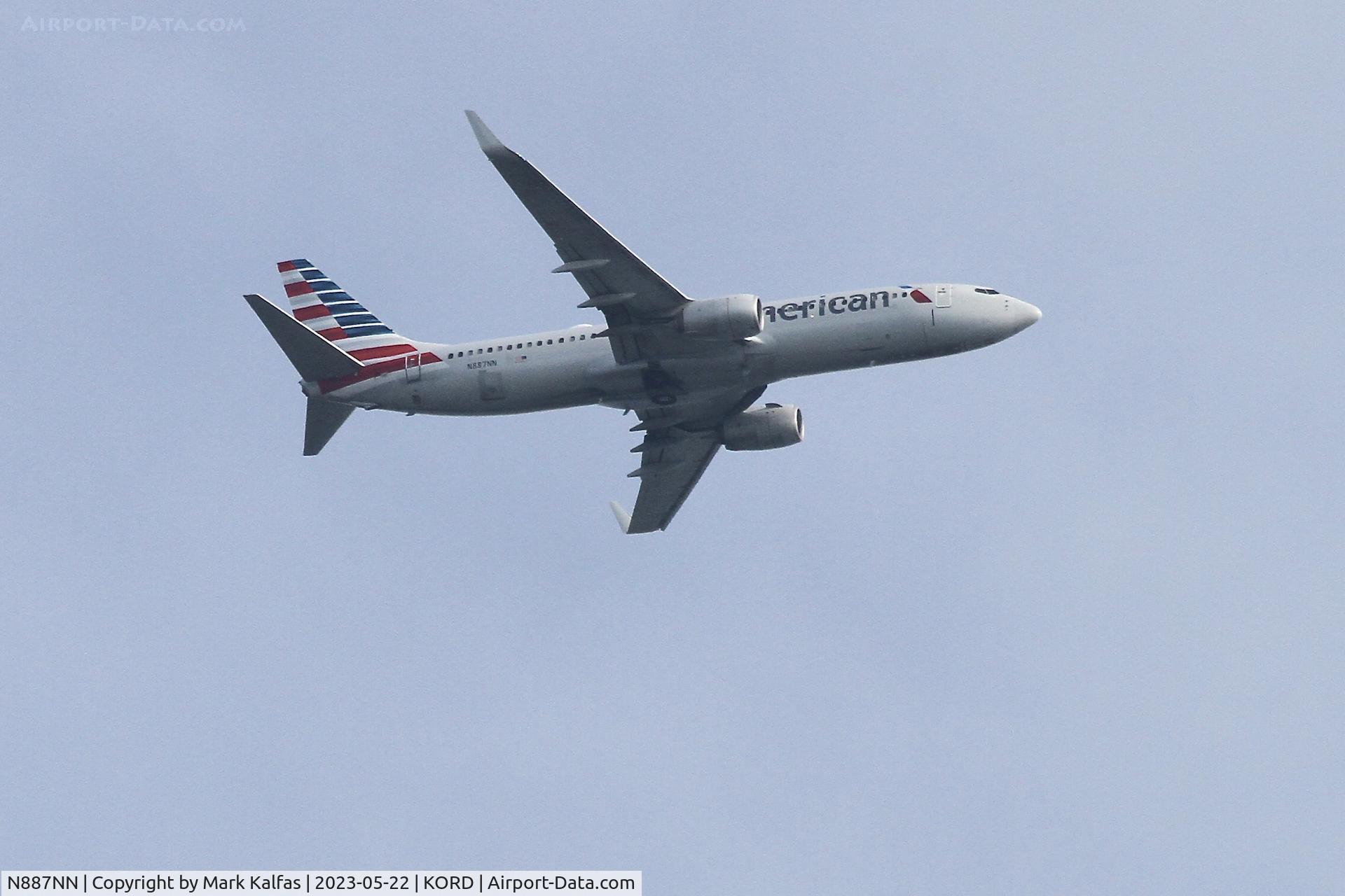 N887NN, 2012 Boeing 737-823 C/N 31141, American Airlines B738 N887N AA671 BNA-ORD