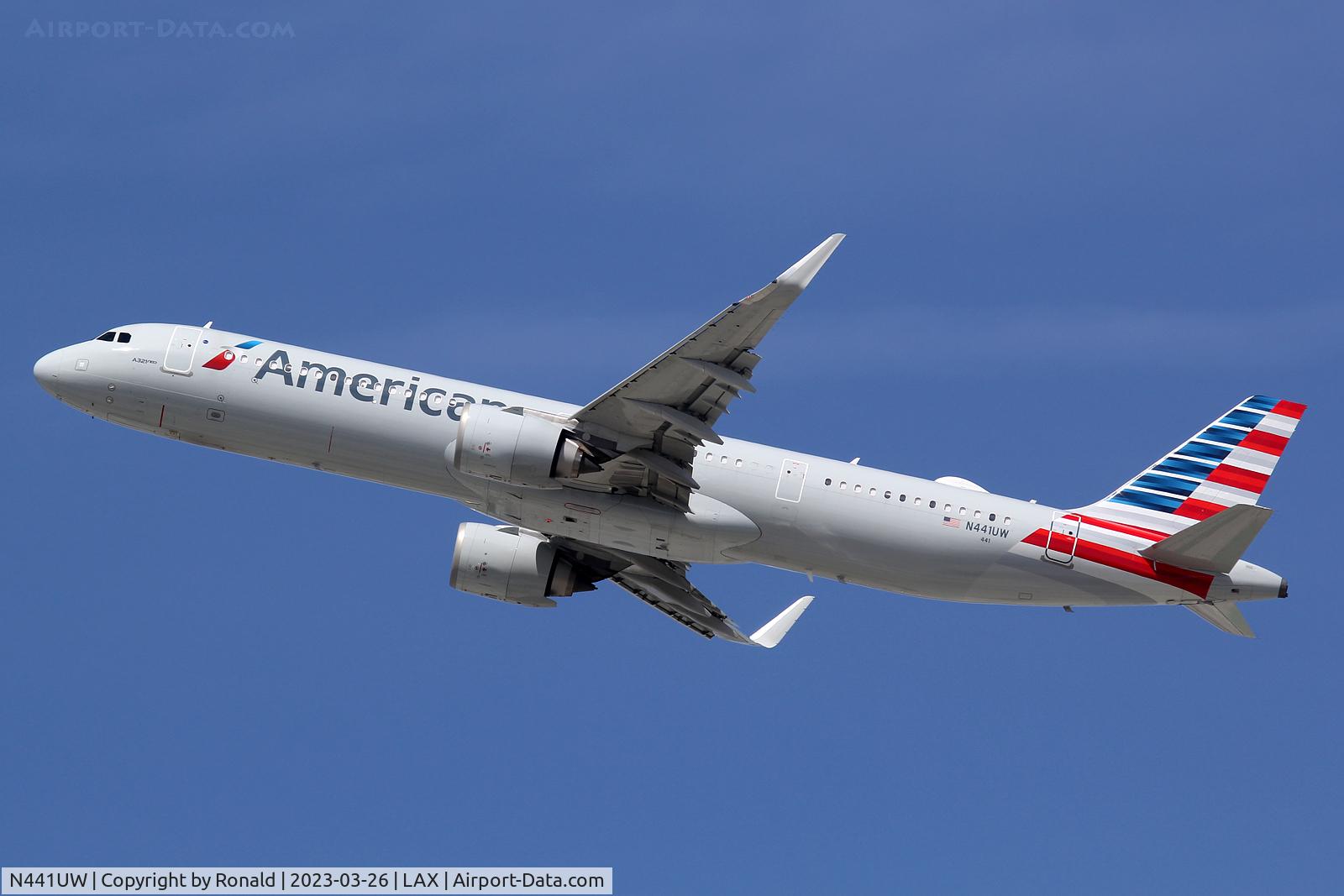 N441UW, 2021 Airbus A321-253NX C/N 10684, at lax
