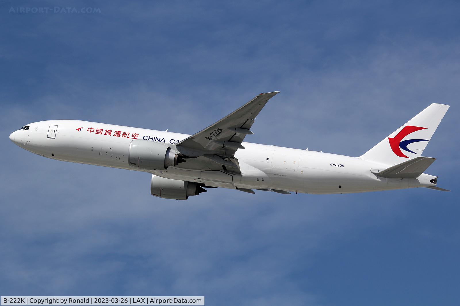 B-222K, 2022 Boeing 777-F C/N 67771, sy lax