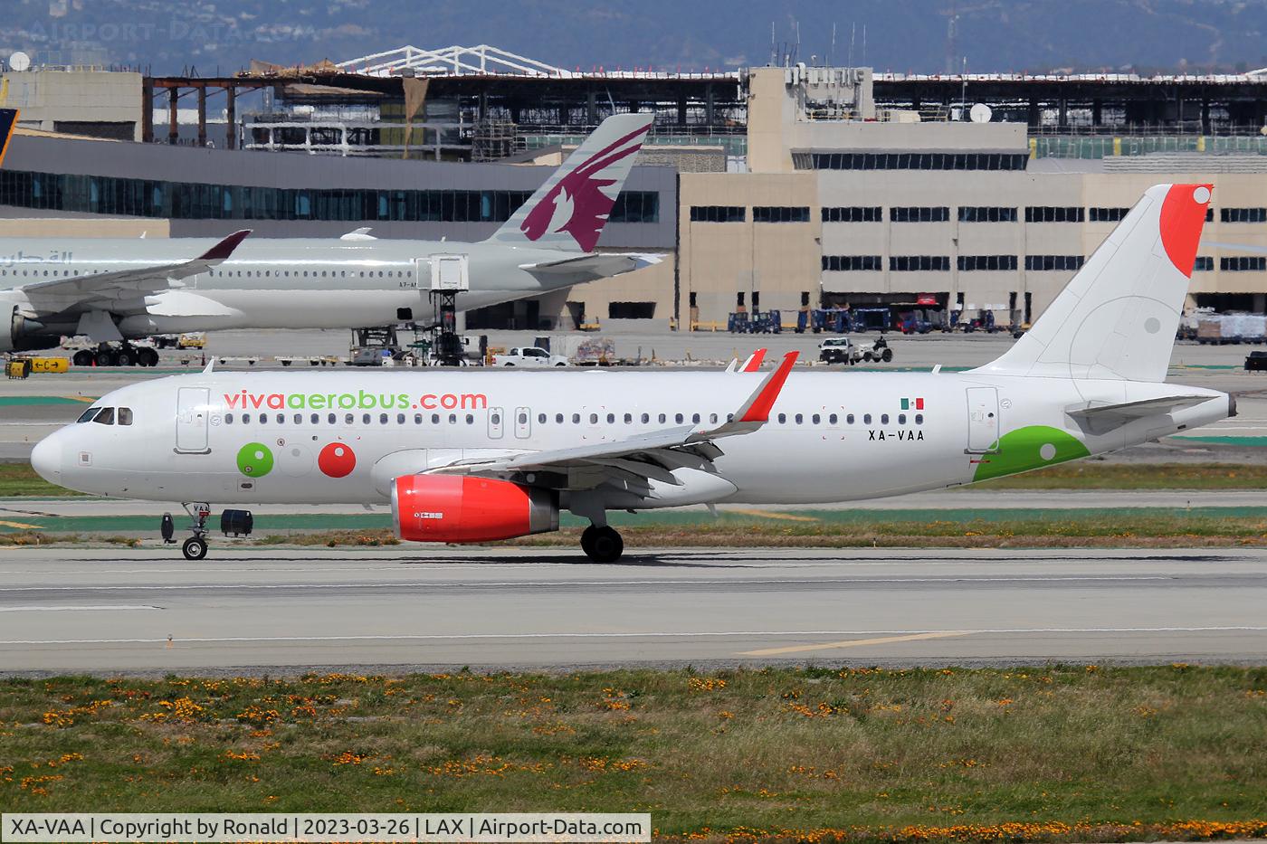 XA-VAA, 2015 Airbus A320-232 C/N 6574, at lax