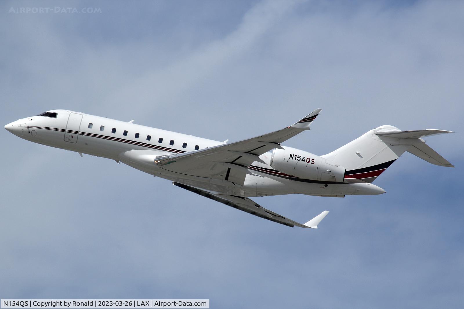 N154QS, Bombardier BD-700-1A10 Global Express 6000 C/N 9804, at lax